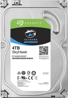 Seagate SkyHawk 4 TB Surveillance Systems Internal Hard Disk Drive (HDD)