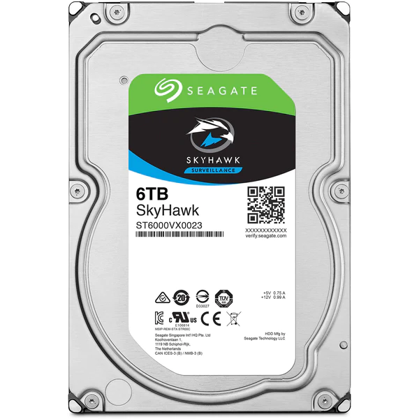 Seagate 6TB SkyHawk Surveillance SATA