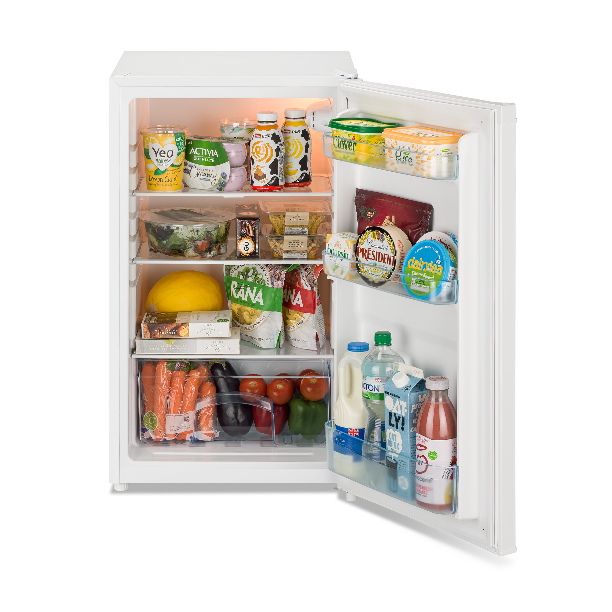 ICEKING RL111EW UNDER COUNTER LARDER FRIDGE