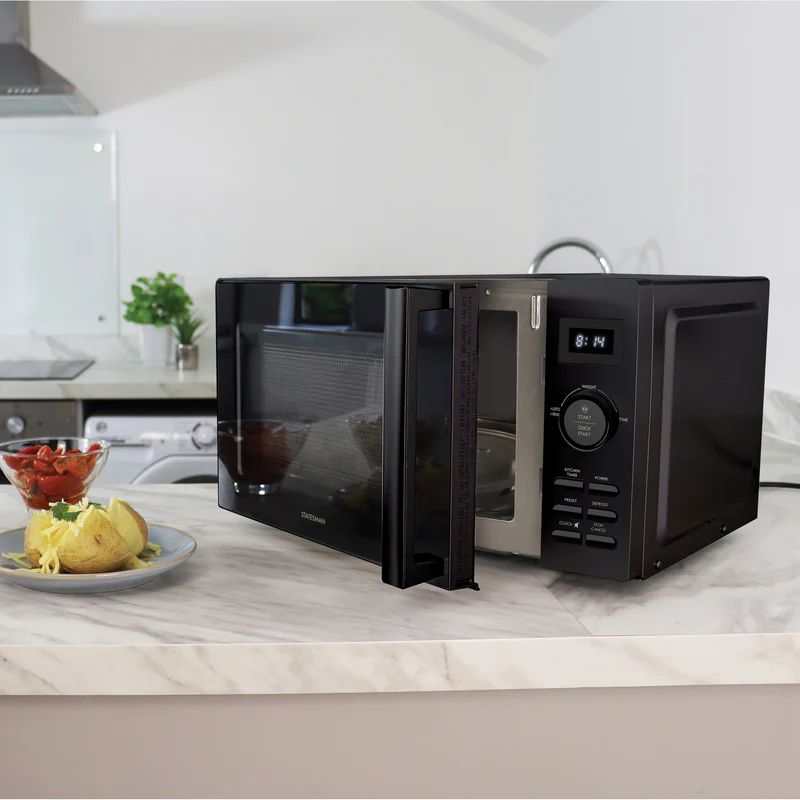 Statesman Digital Microwave, 20 Litre, 800W, Black 