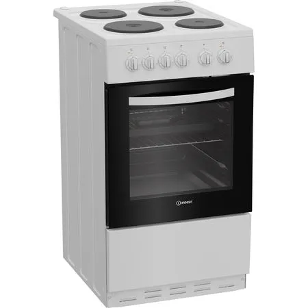 Indesit I5E3KMW 50cm Electric Single Cooker - White