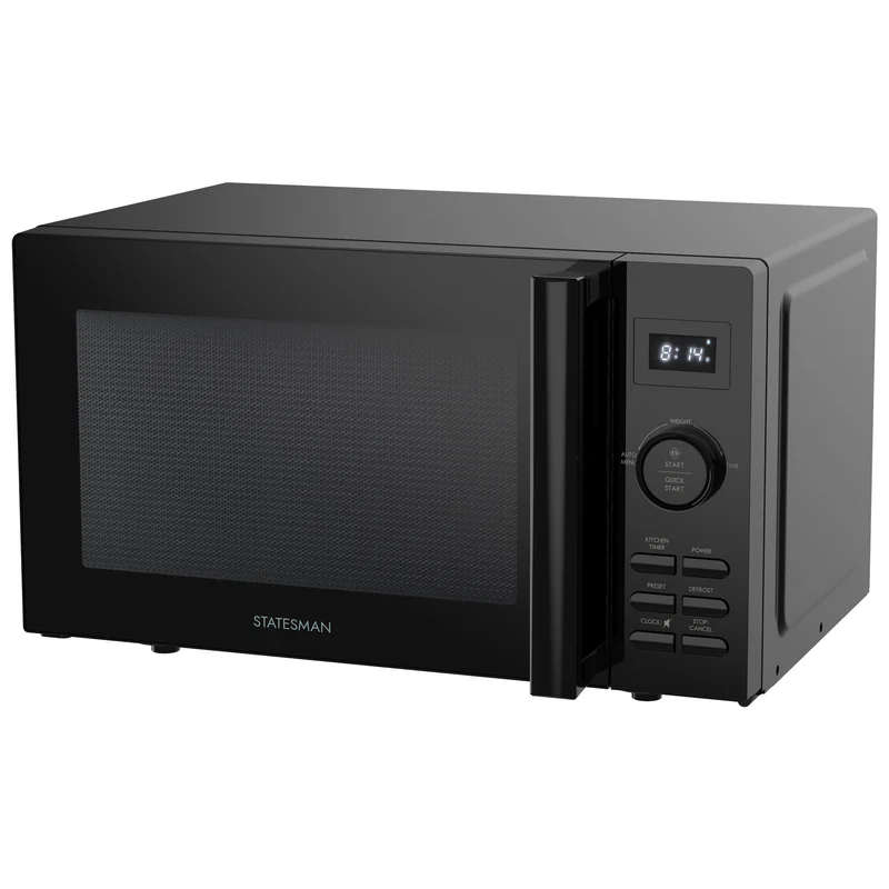 Statesman Digital Microwave, 20 Litre, 800W, Black 