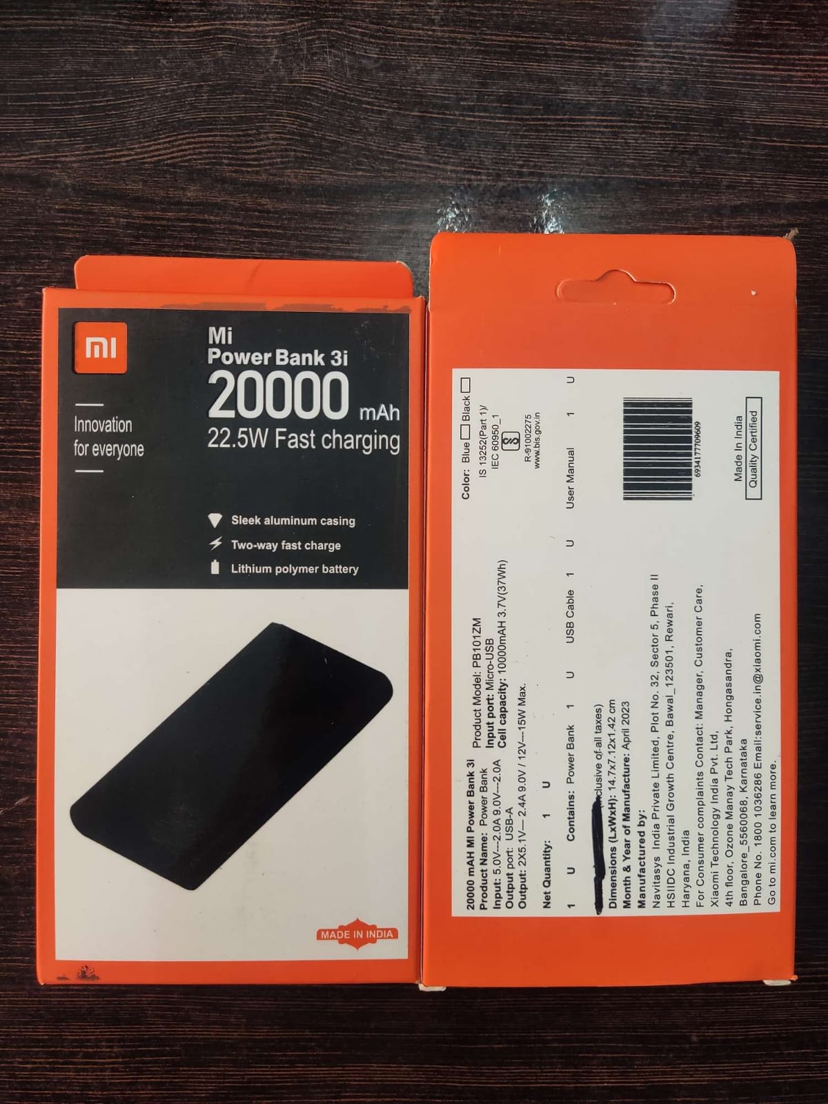 Mi 20000mah Power Bank