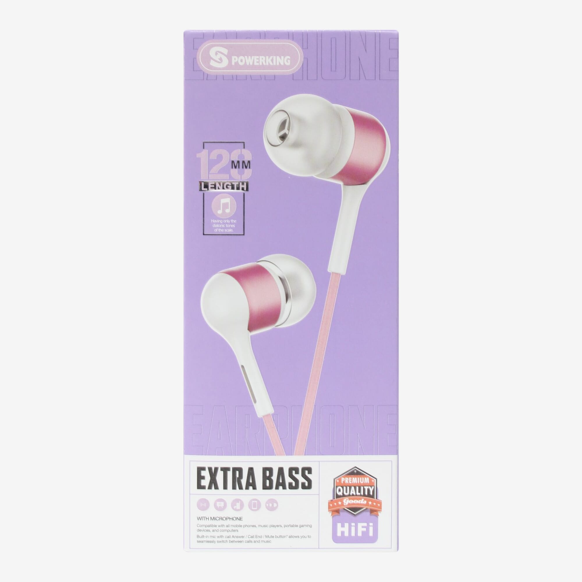 Powerking Extra Bass Earphone