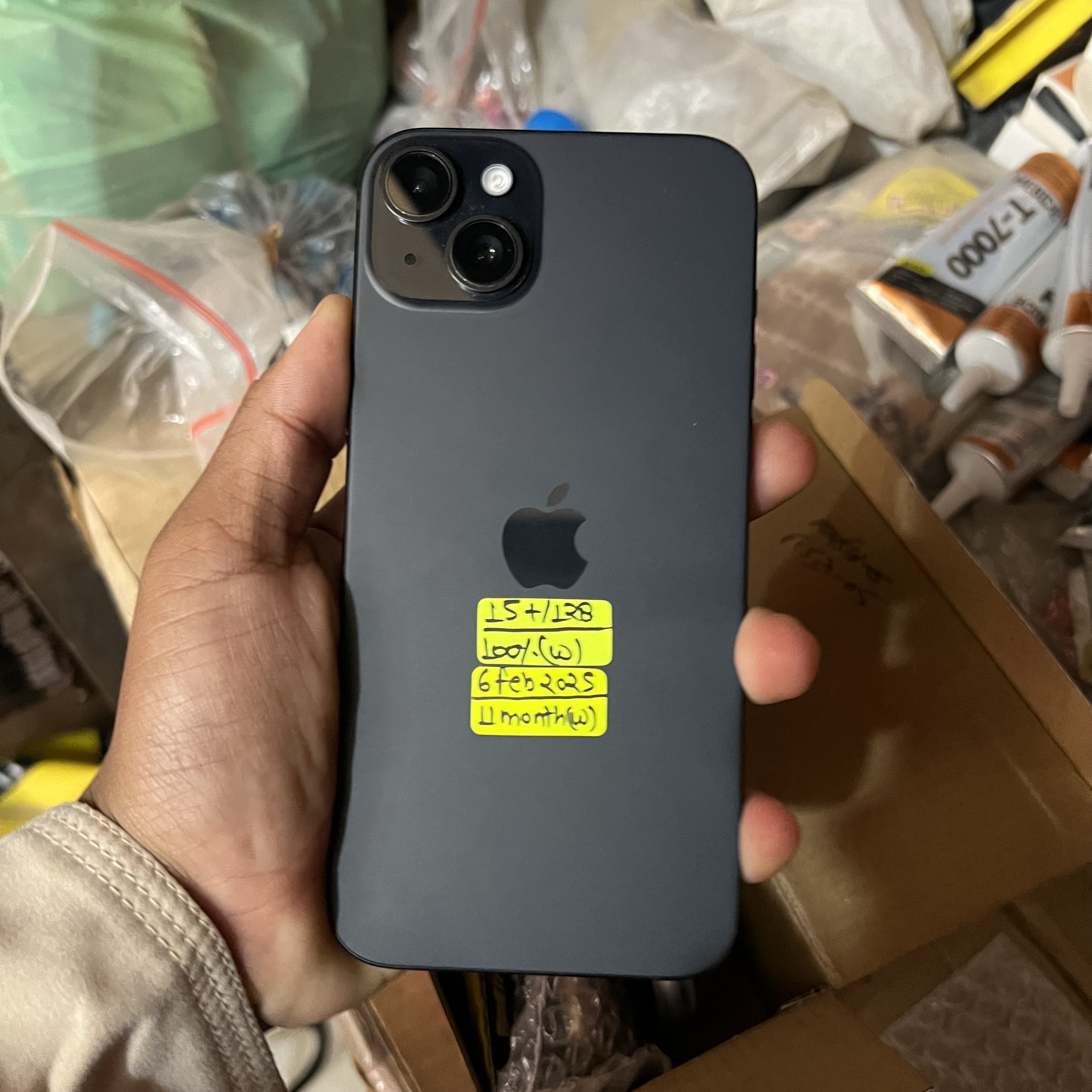 Iphone 15 Plus 128gb Genuine Set Price In Nepal Black Color