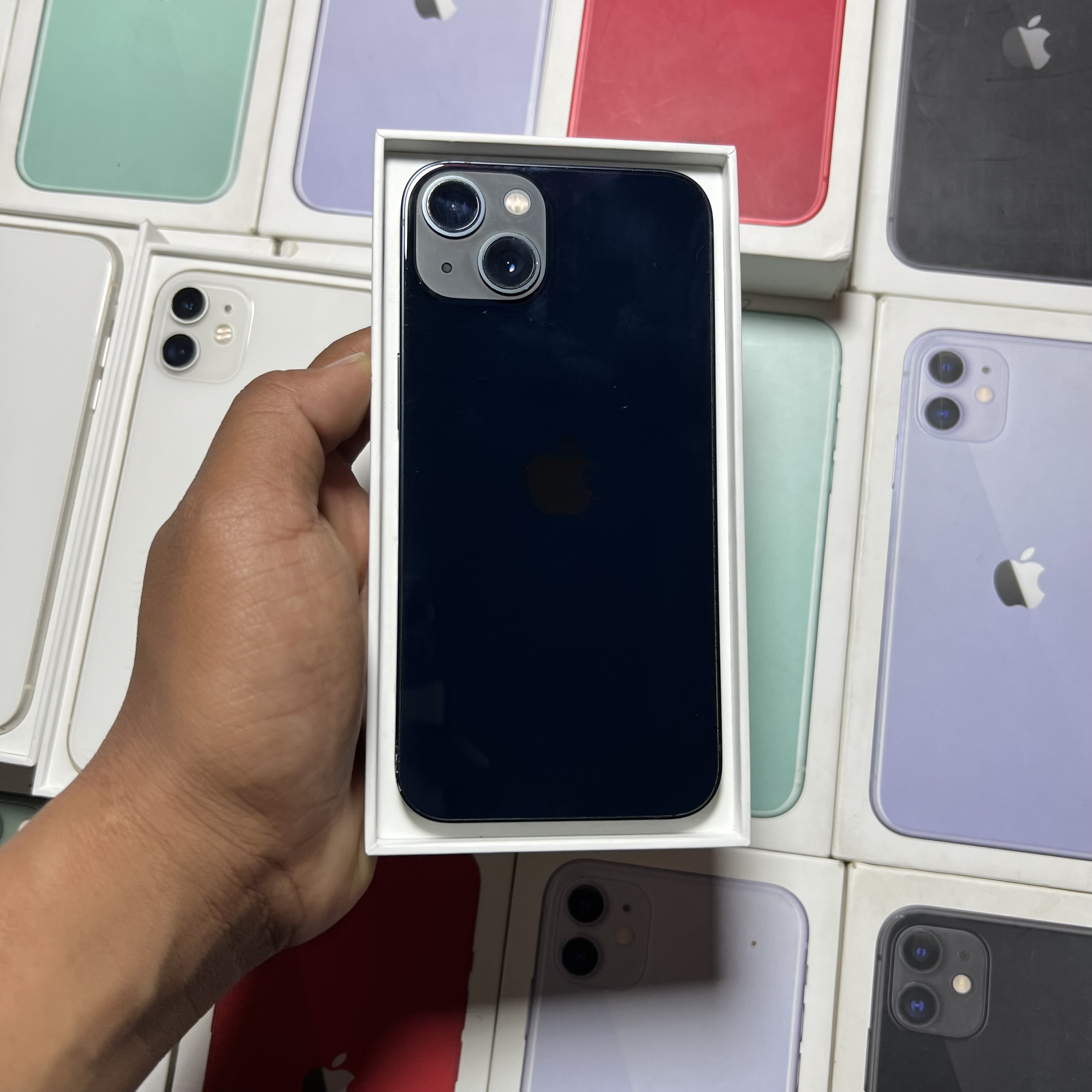 Iphone 13 Dark Blue Genuine Set