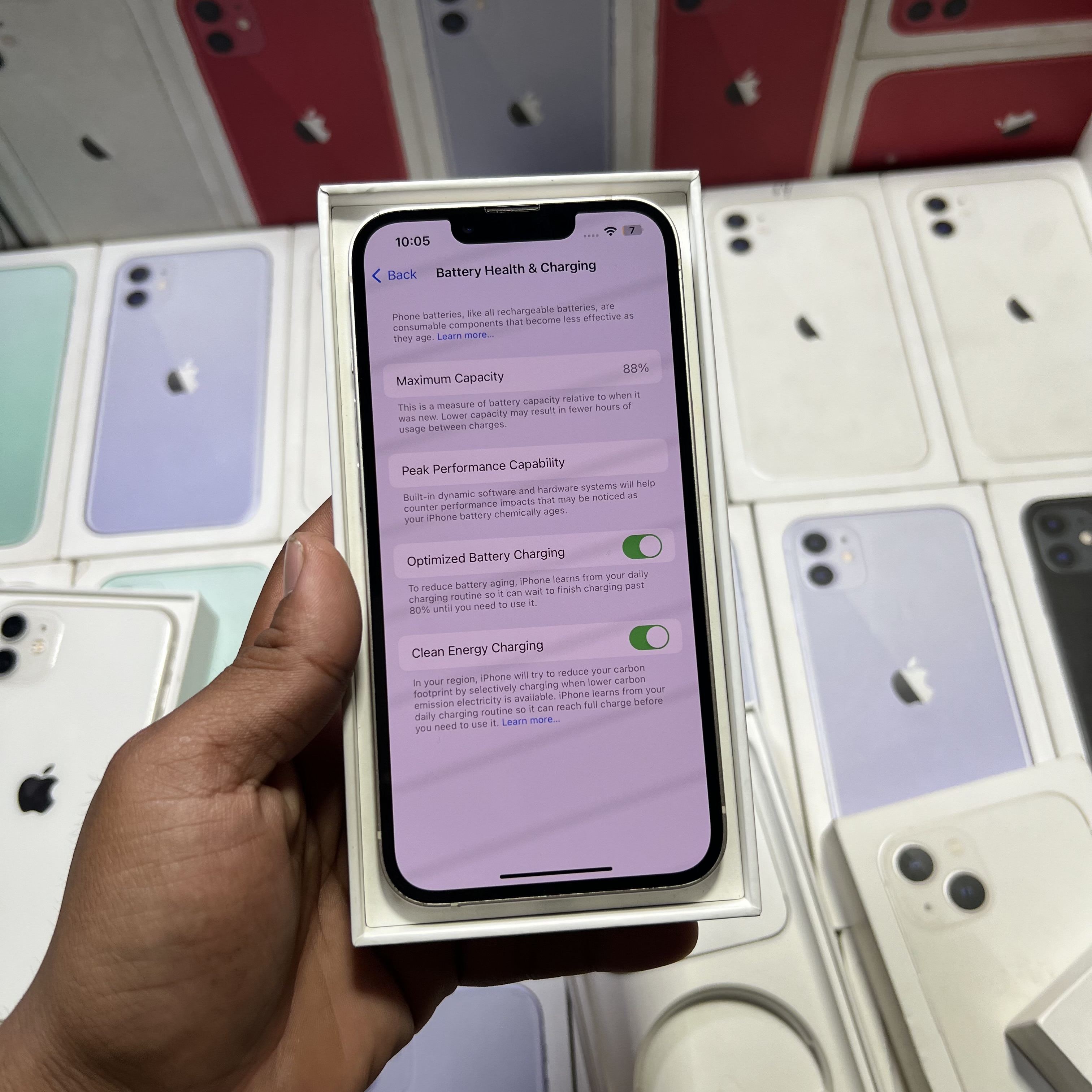 Iphone 13 Dark Blue Genuine Set