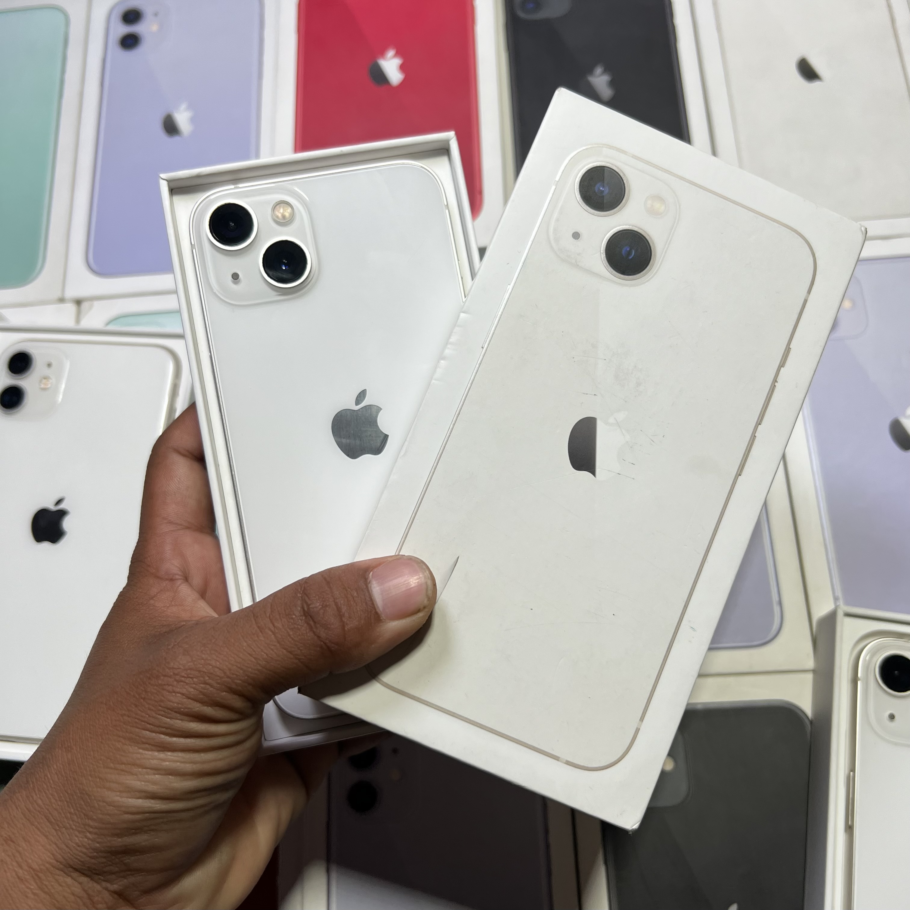 Iphone 13 White 128Gb Genuine Set