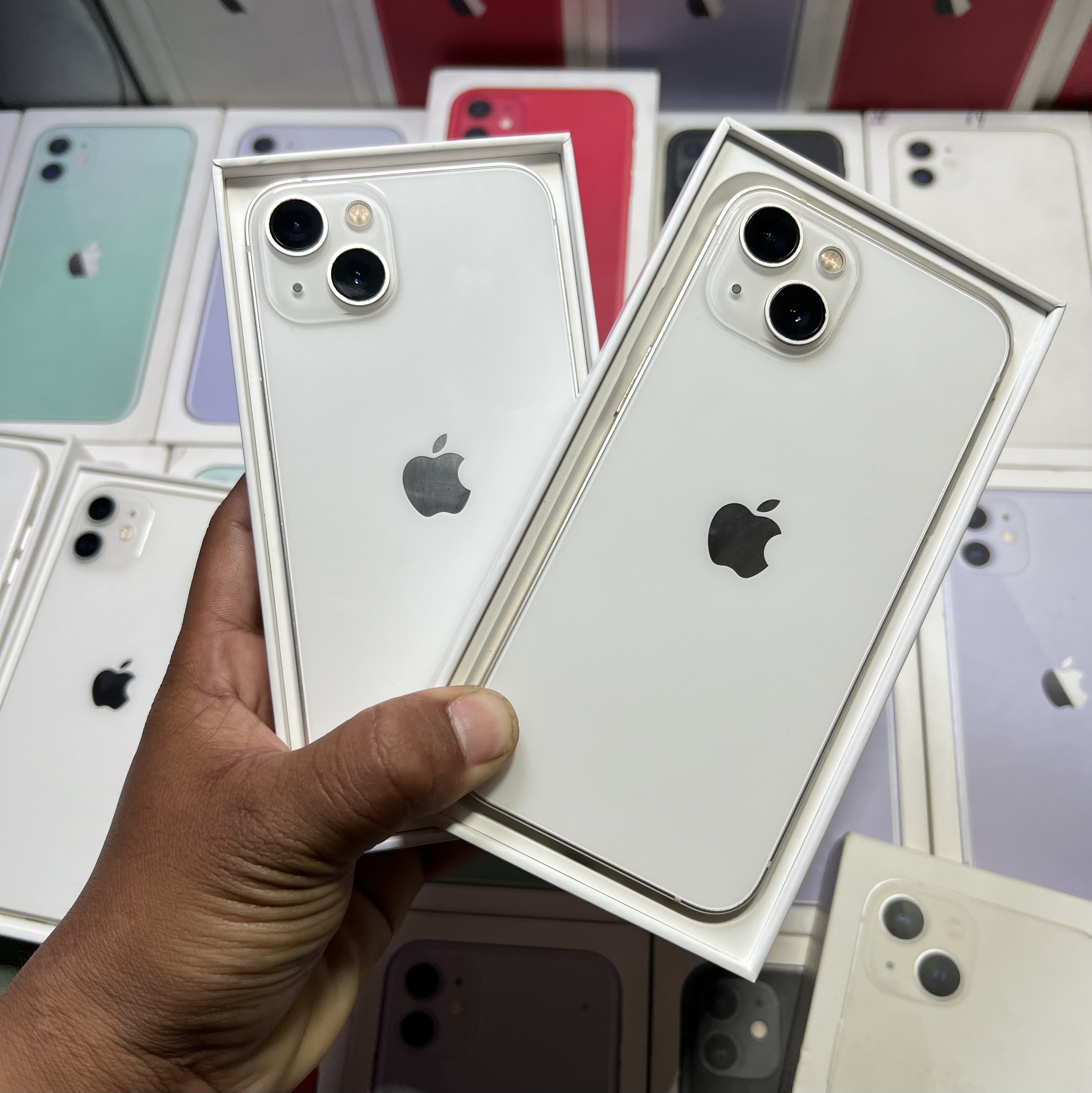 Iphone 13 White 128Gb Genuine Set
