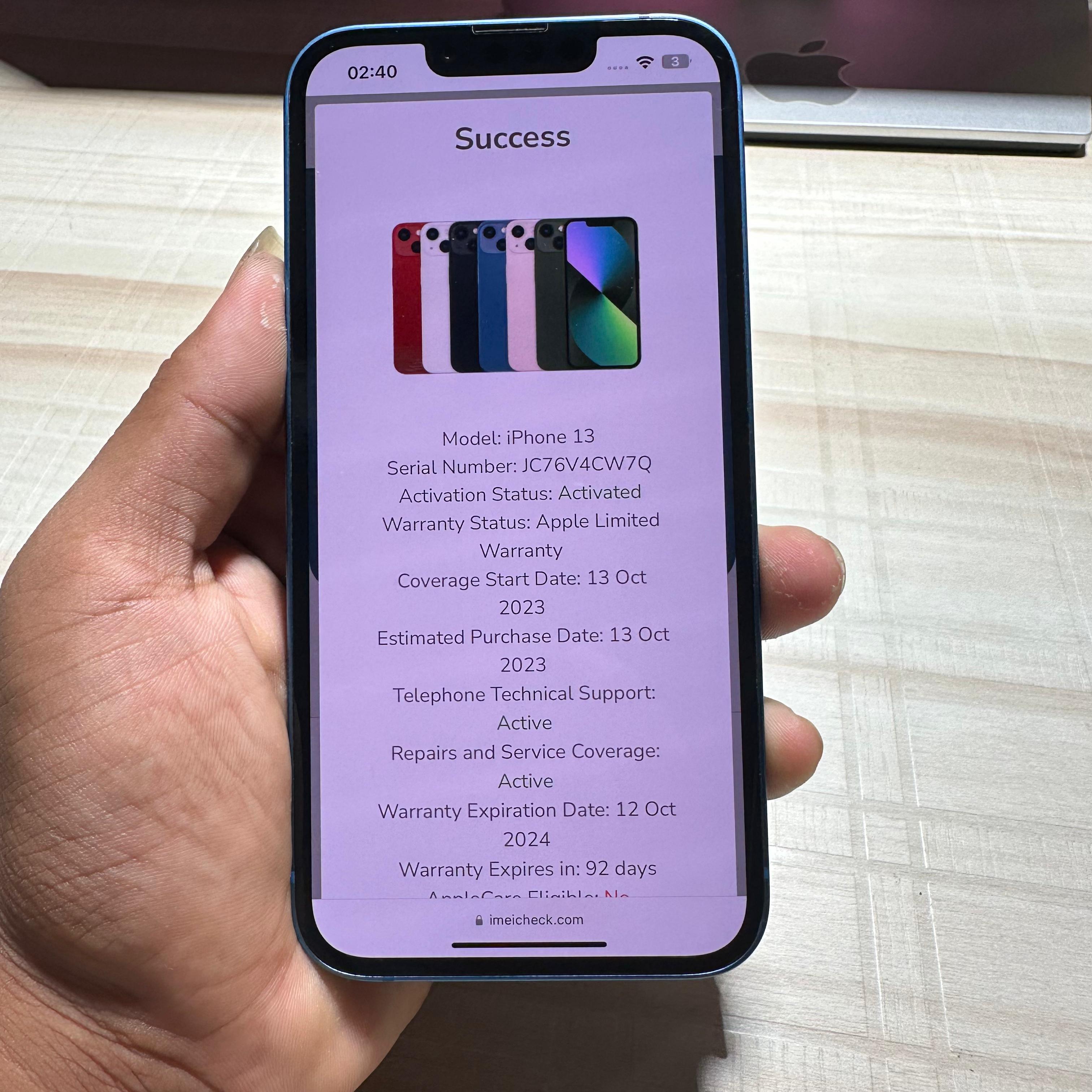 Iphone 13 128Gb ( 9months used )