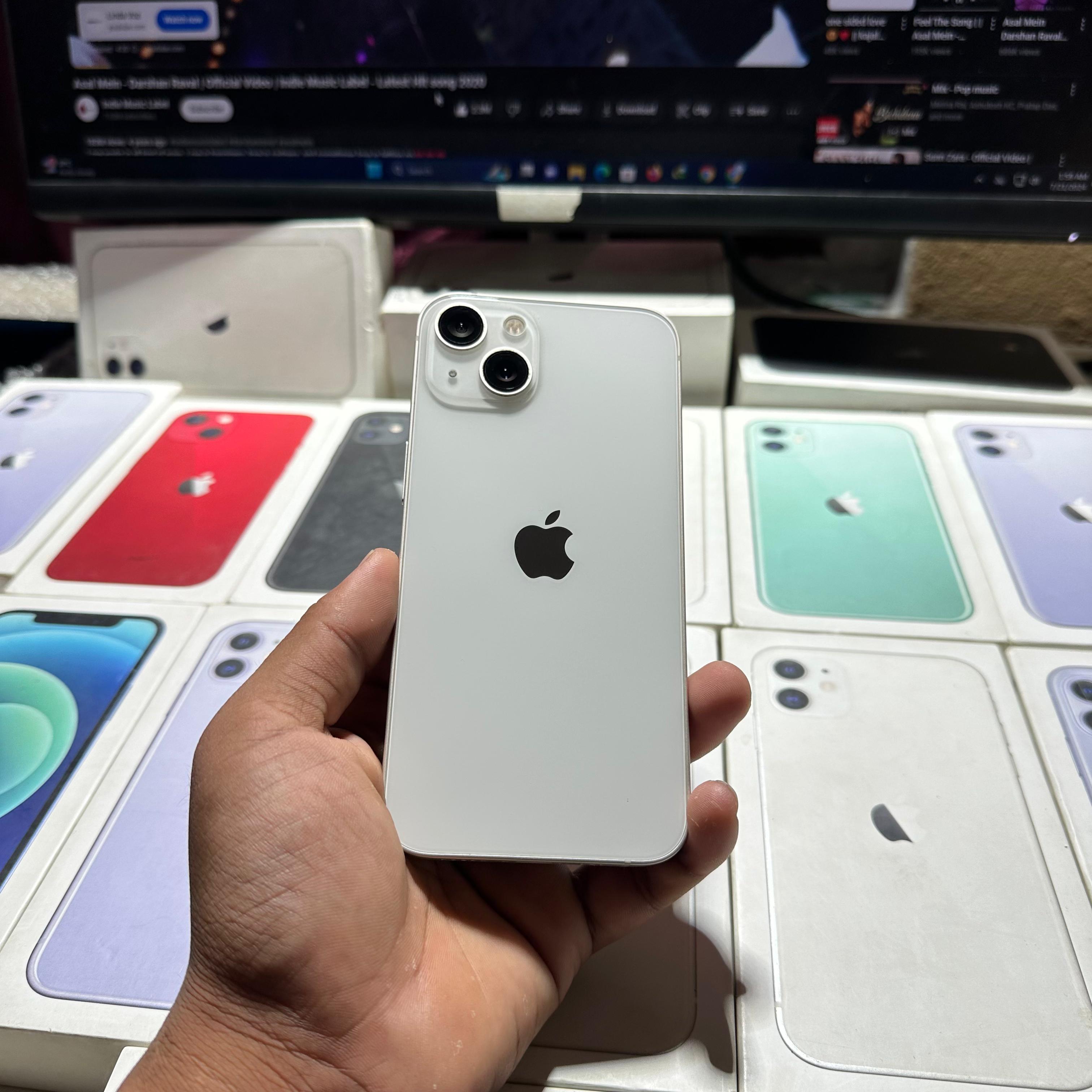 iPhone 13 128gb White Color 87% 
