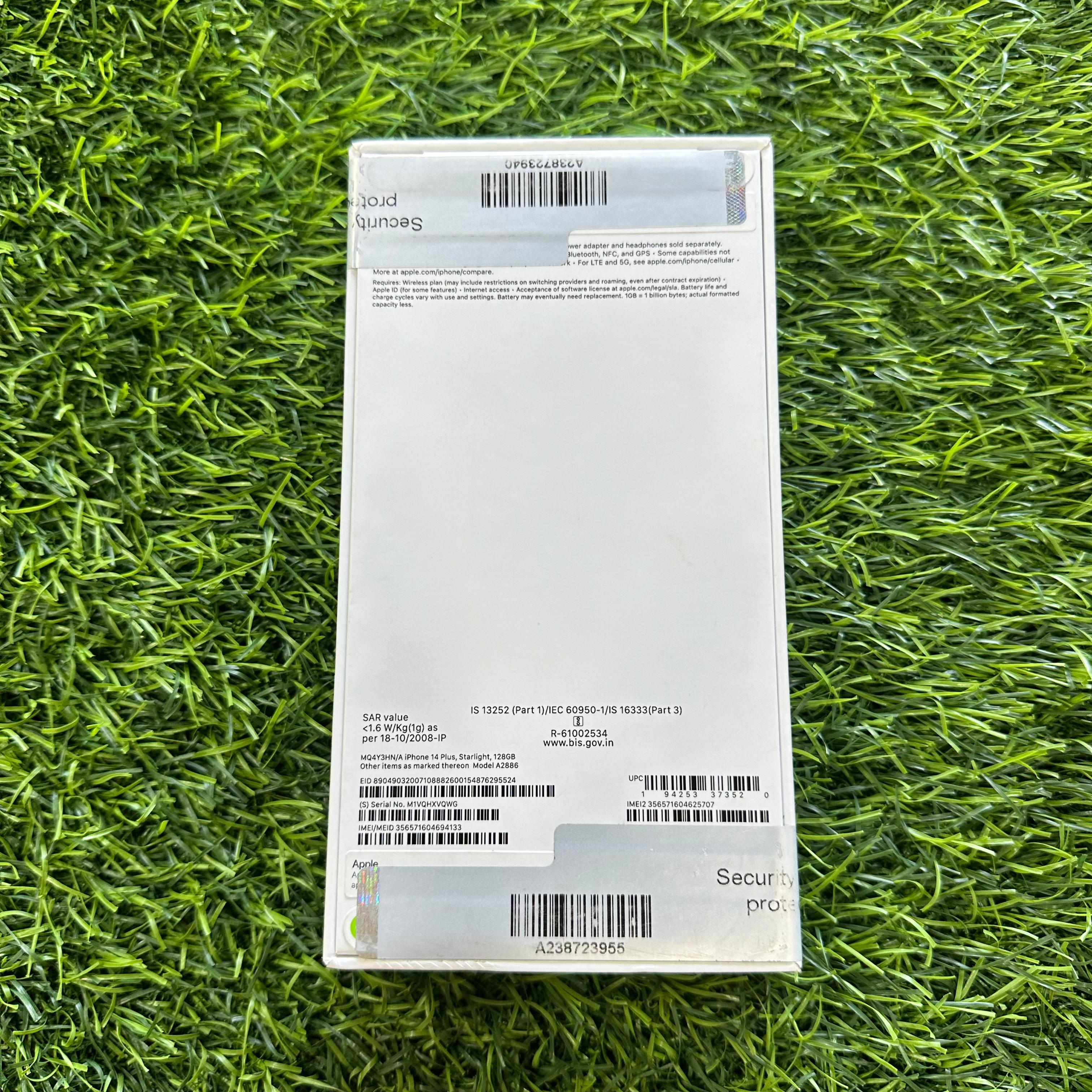 iPhone 14 Plus New Seal  Pack