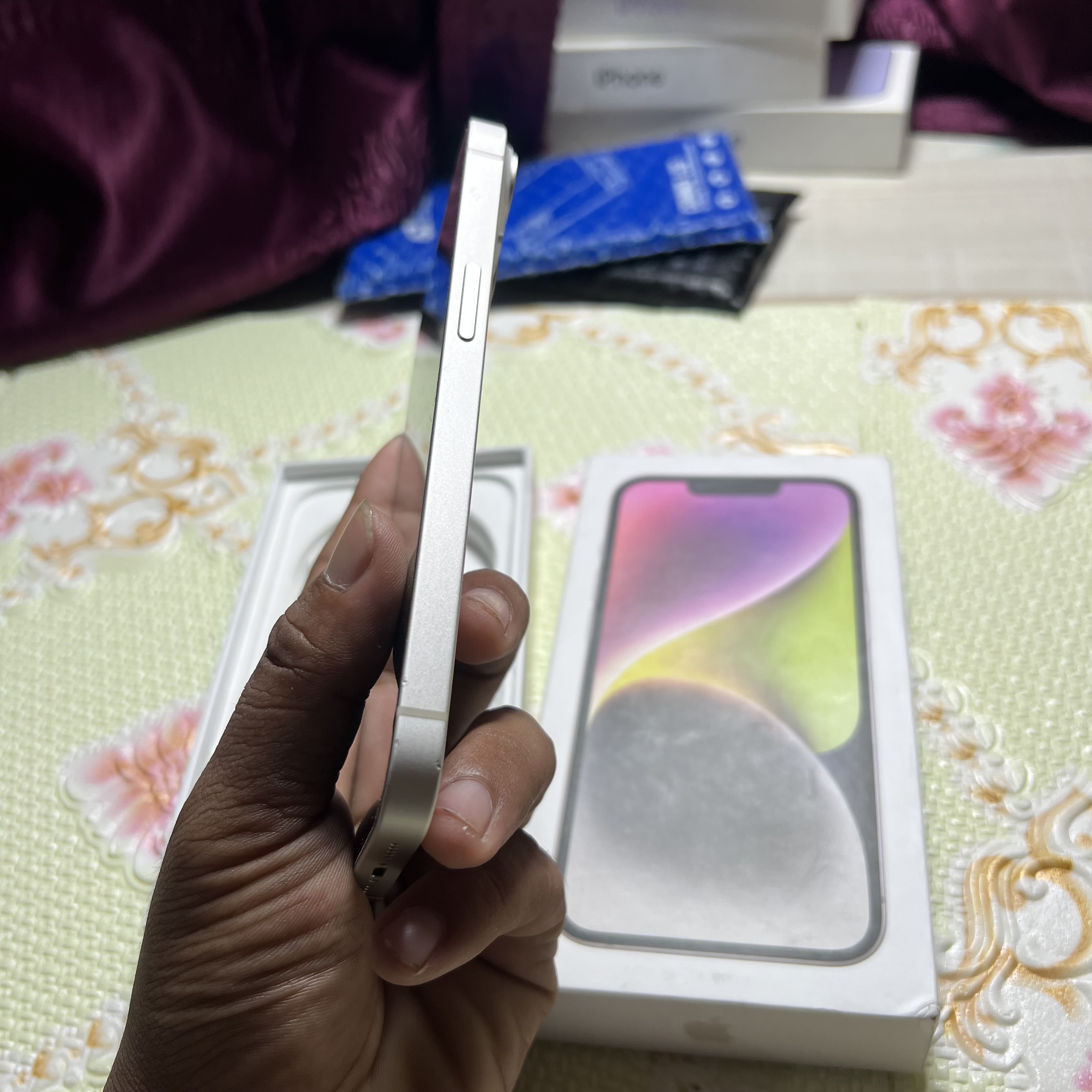 iPhone 14 128gb 10 Months Used Only - Dashain Offer Full Genuine Set ( Iphone In Nepal )