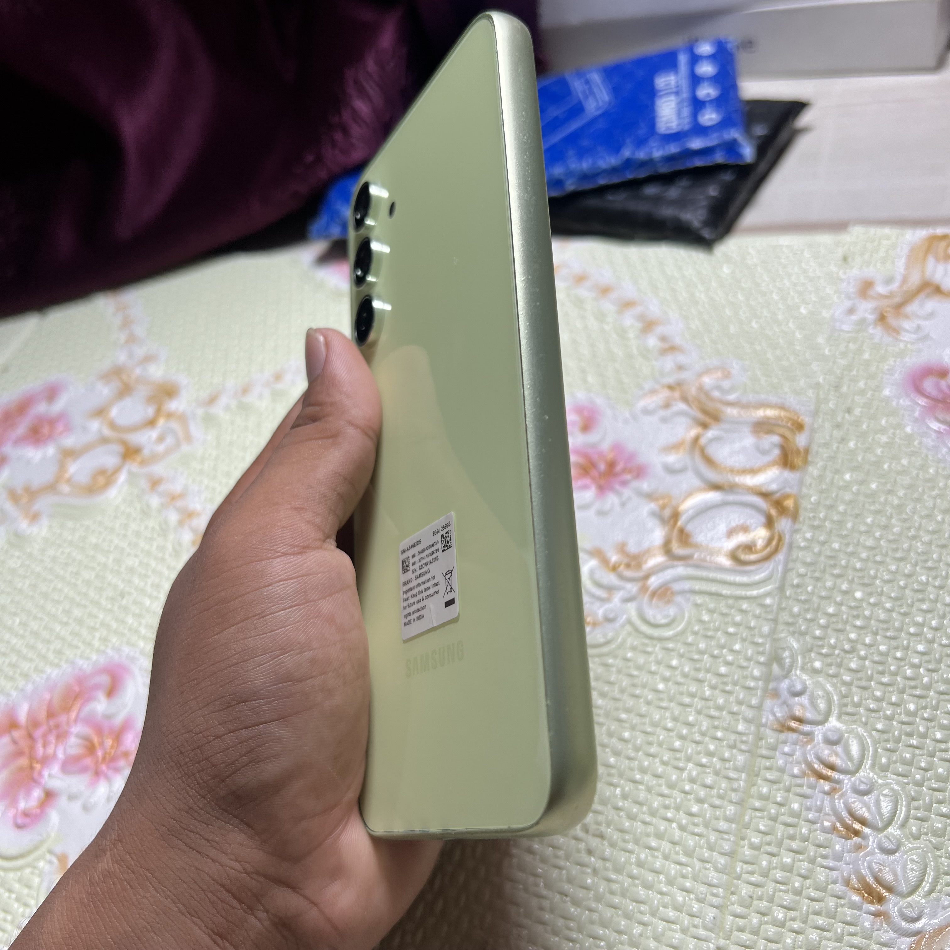 Samsung Galaxy A54 5G (8GB/256GB) 120Hz Super AMOLED Display Dashain Offer Full Genuine Set ( Phone In Nepal )