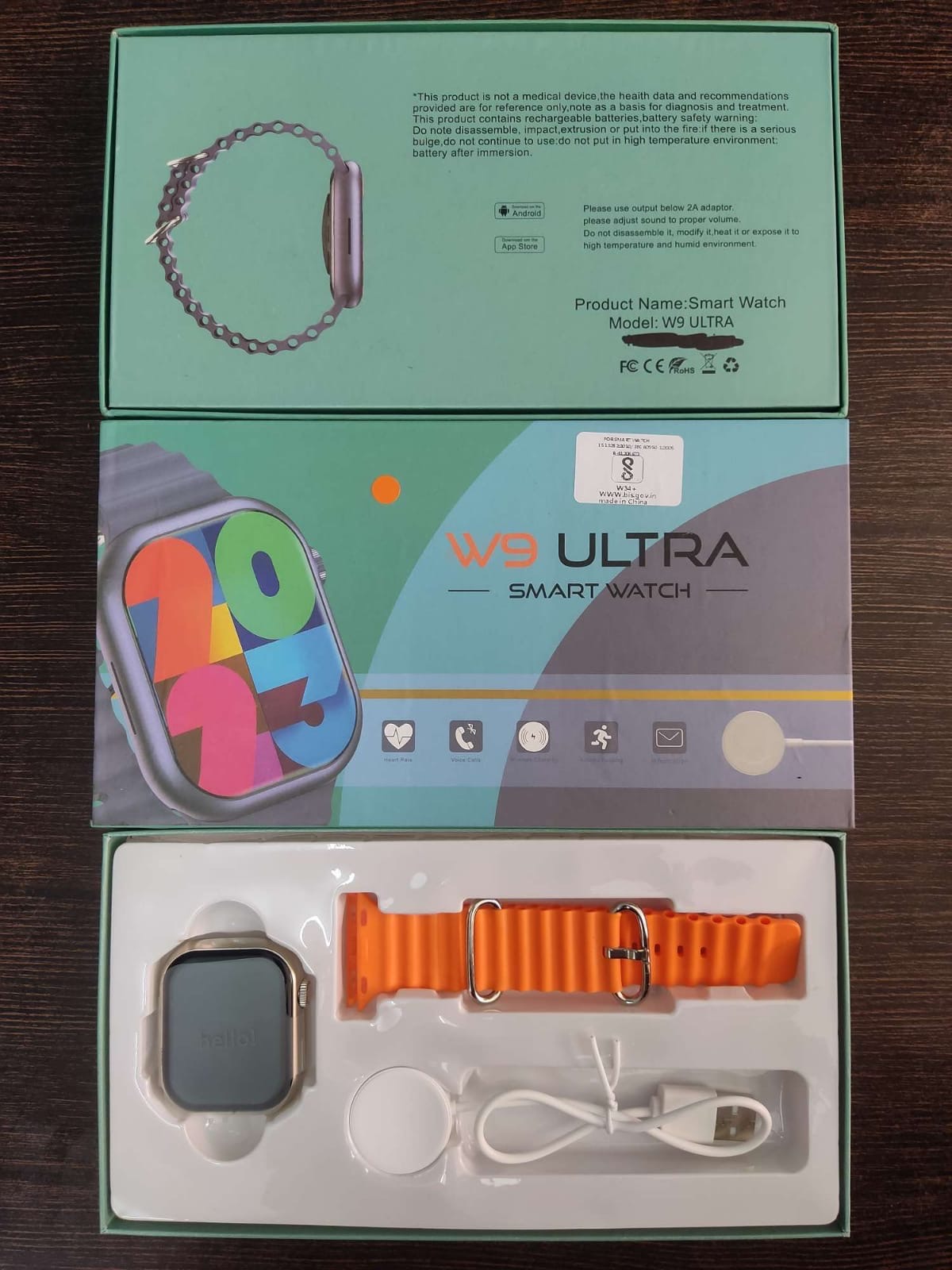 W9 Ultra Smart Watch 