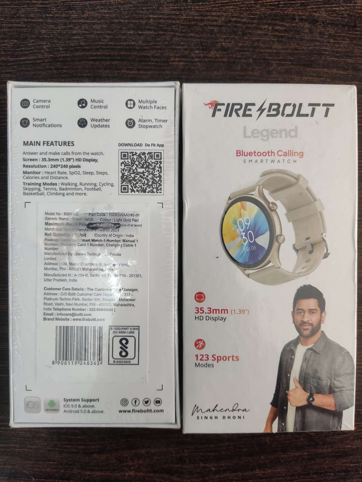 FireBoLTT Legend Smart Watch 
