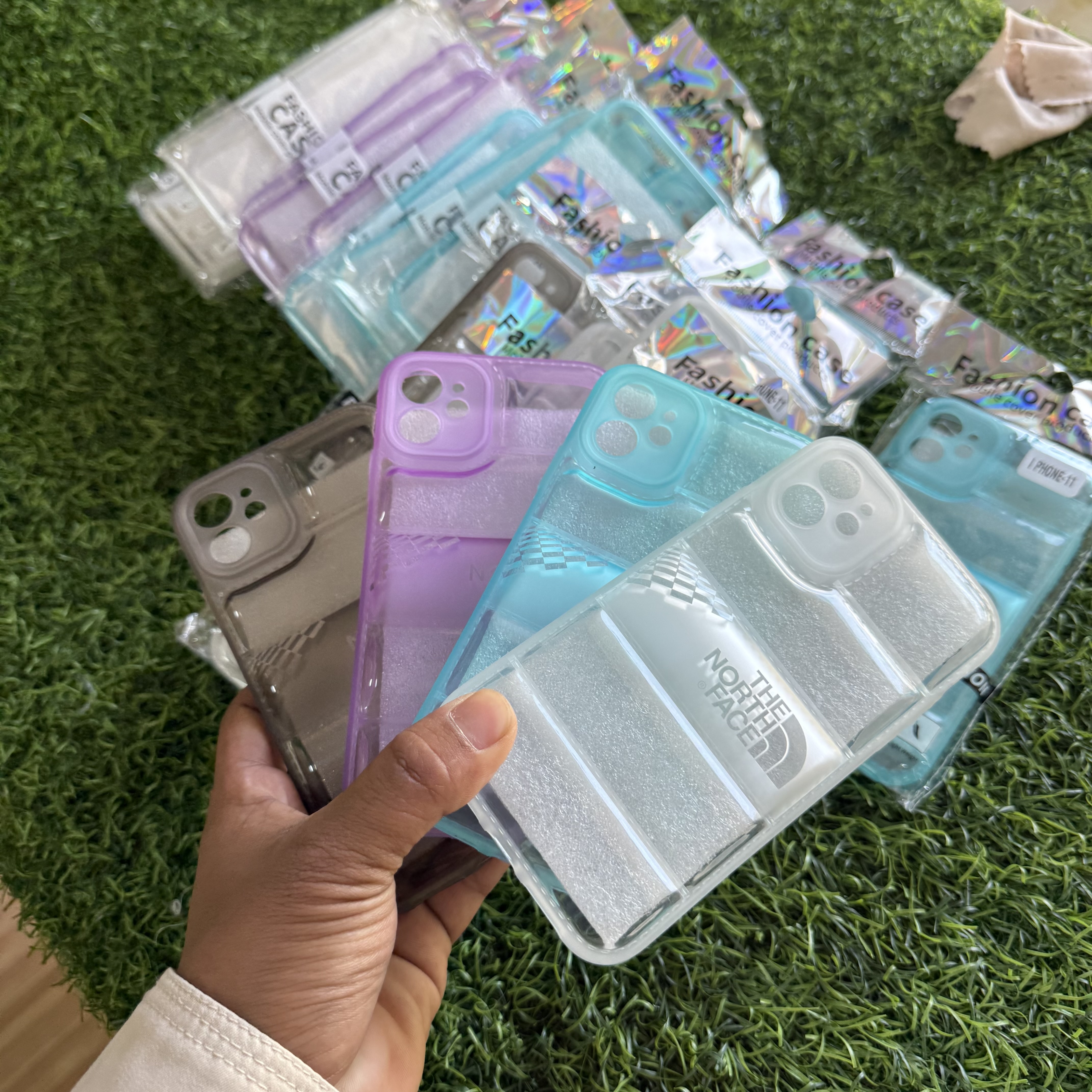 iPhone 11 -The NorthFace Cover Transparent iPhone 11 Cover