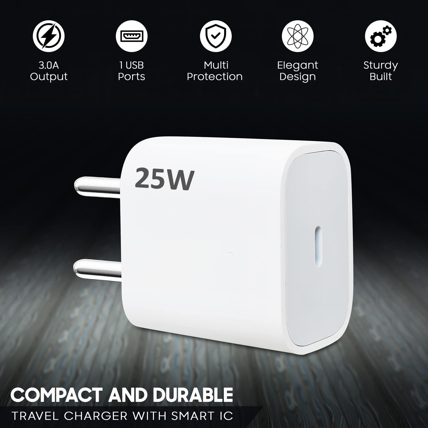 Iphone charger 25watt 2 pin best price in nepal