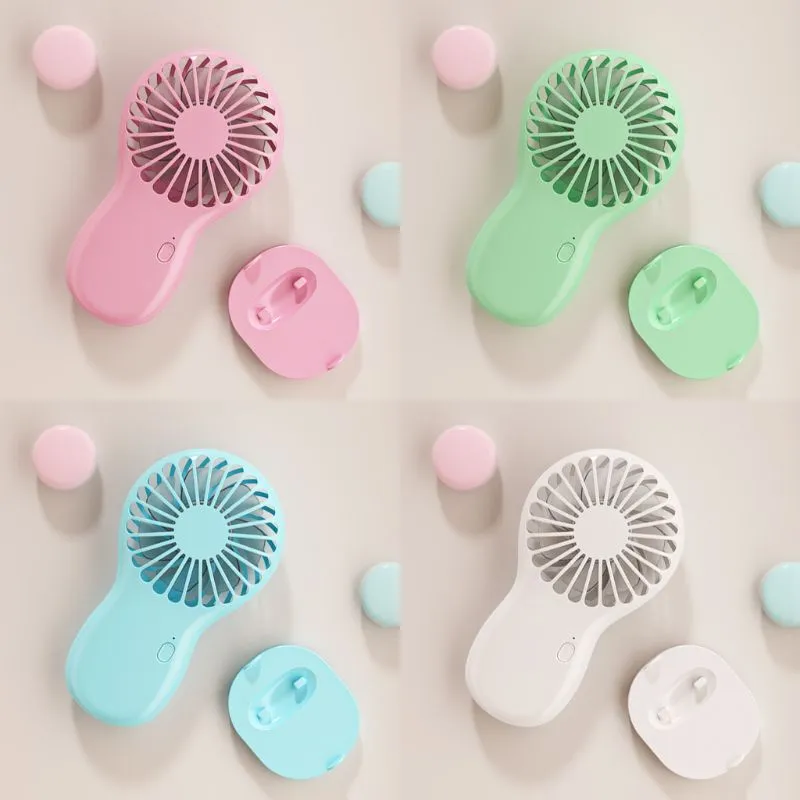  Handheld Mini Fan Portable USB Charging Convenient Small Fans Pocket Hand-held Bes For Travel