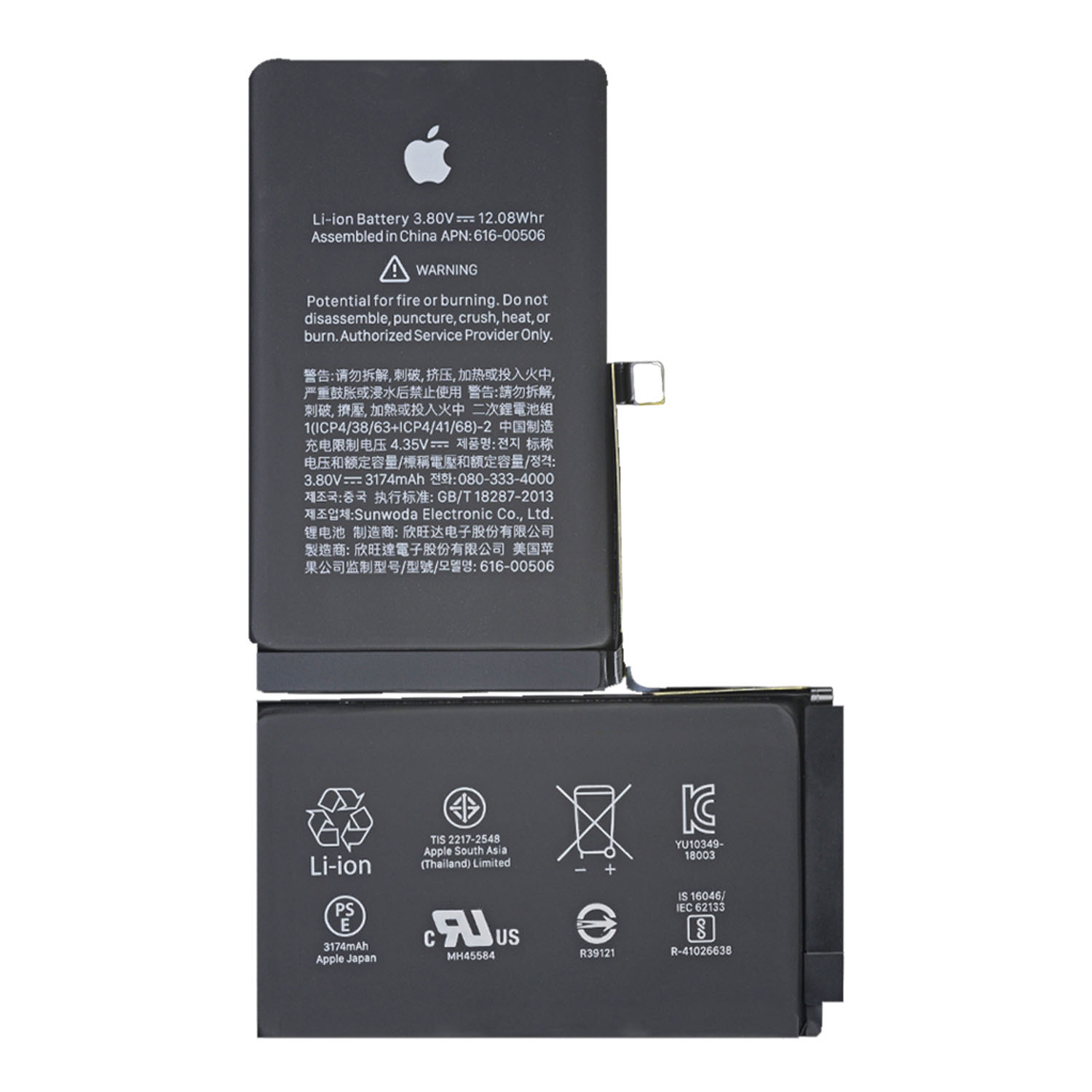 Original Battery Service Pack For iPhone X And Xs max And Xs - Best Battery For Repairing - ( Good Quality )