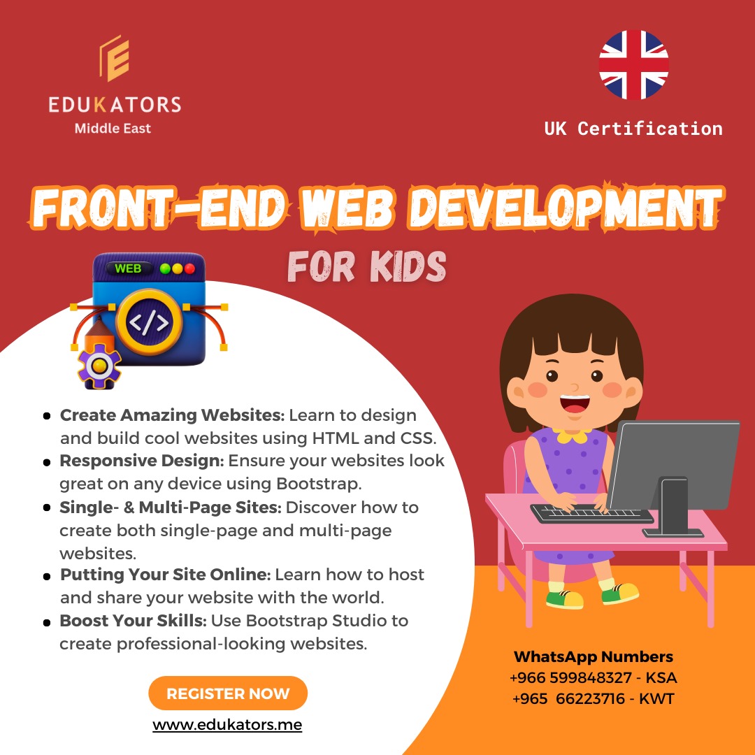Front-End Web Development for Kids