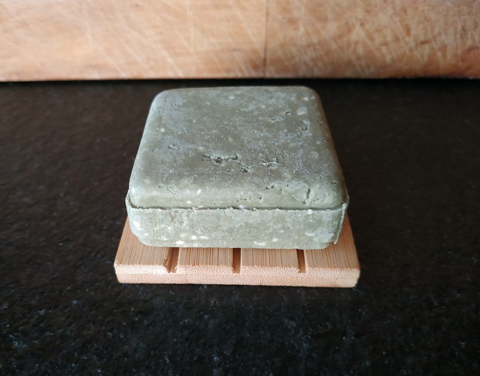 Bamboe shampoobar plankje vierkant