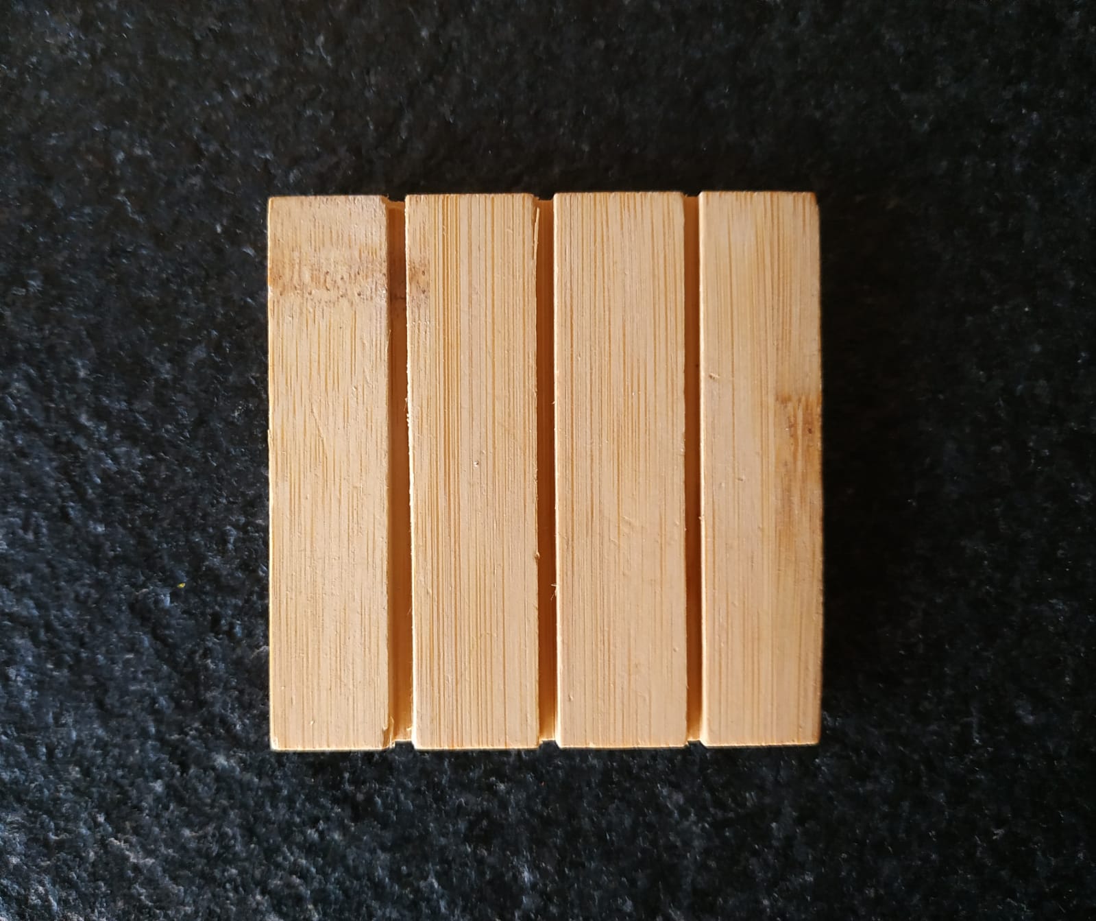 Bamboe shampoobar plankje vierkant