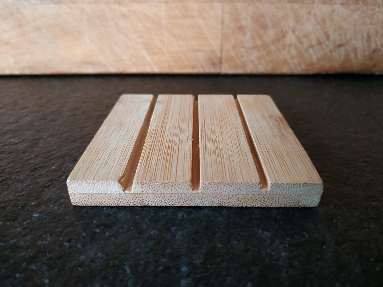 Bamboe shampoobar plankje vierkant