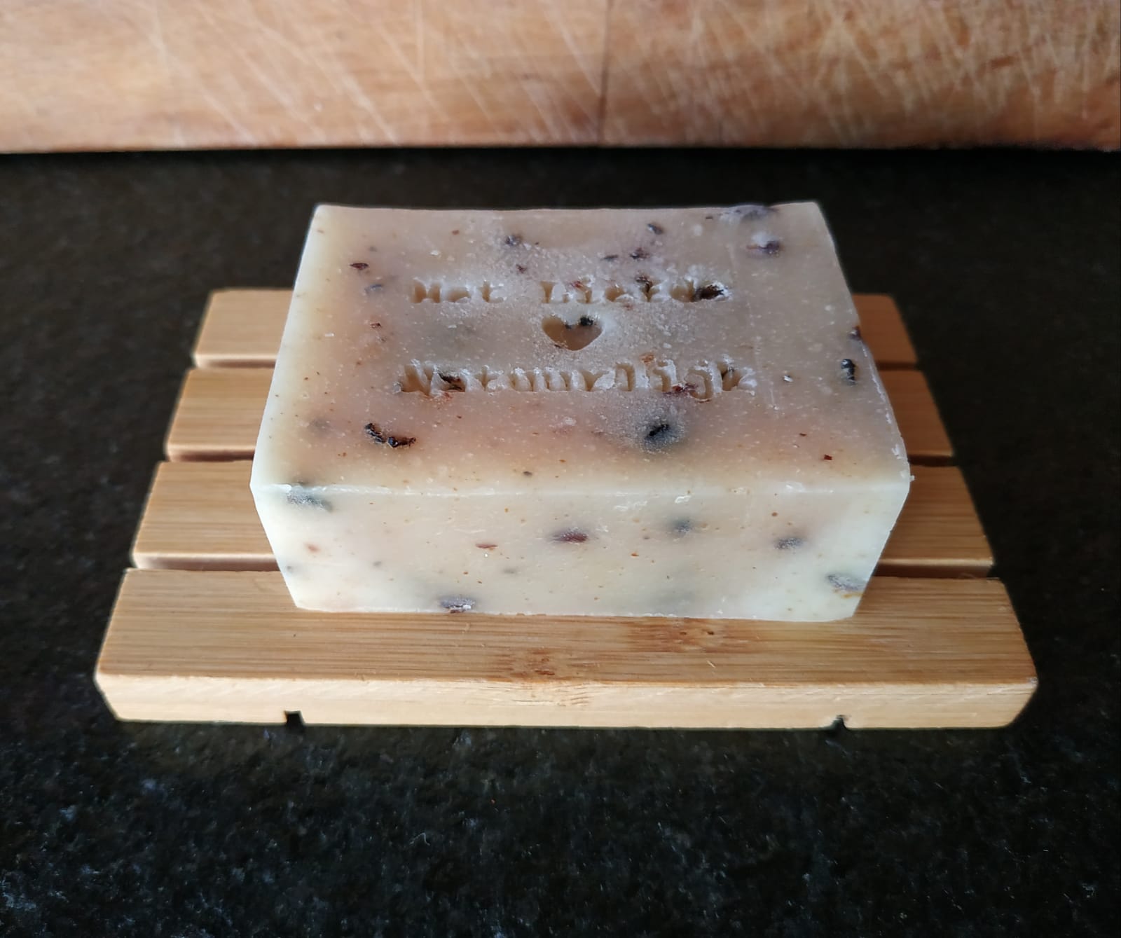 Bamboe zeepplankje rechthoekig