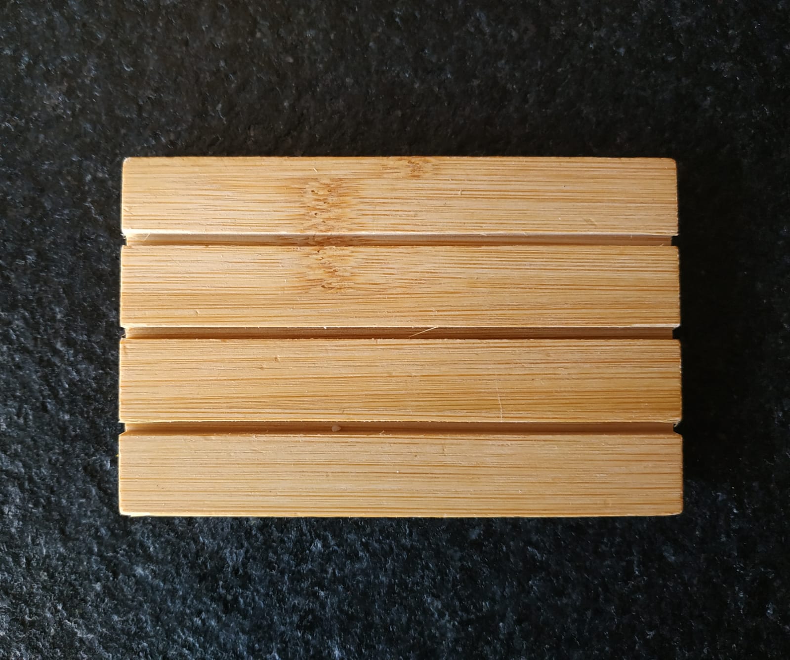 Bamboe zeepplankje rechthoekig