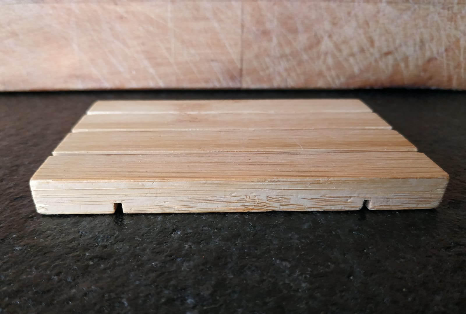 Bamboe zeepplankje rechthoekig