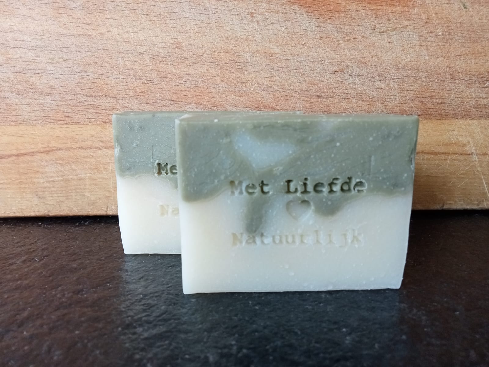 Groene klei-Citroengras zeep