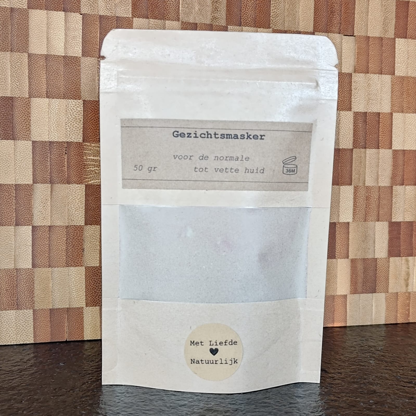 Gezichtsmasker normale tot vette huid