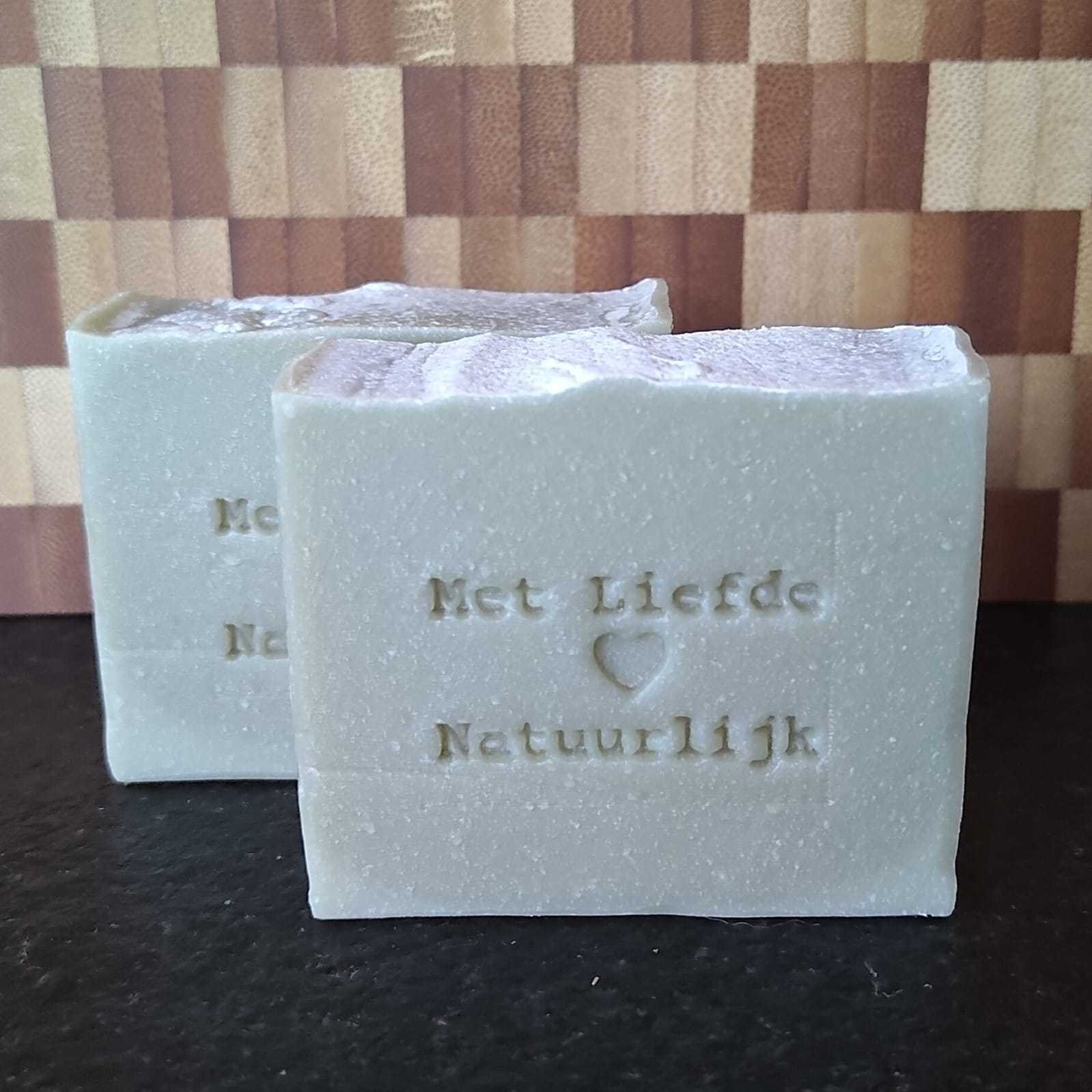 Groene klei-Citroengras zeep