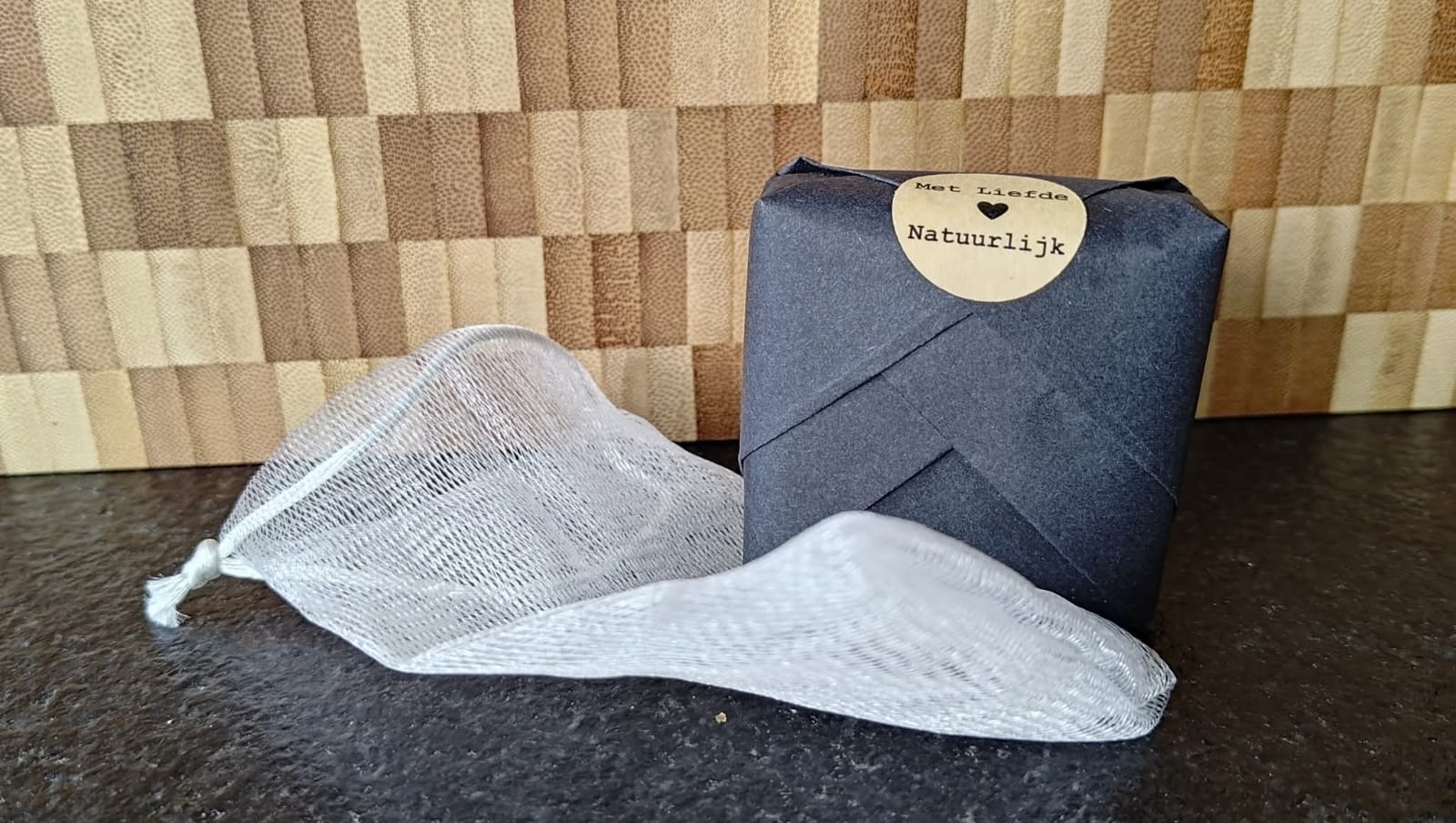 Zakje voor shampoo bar 