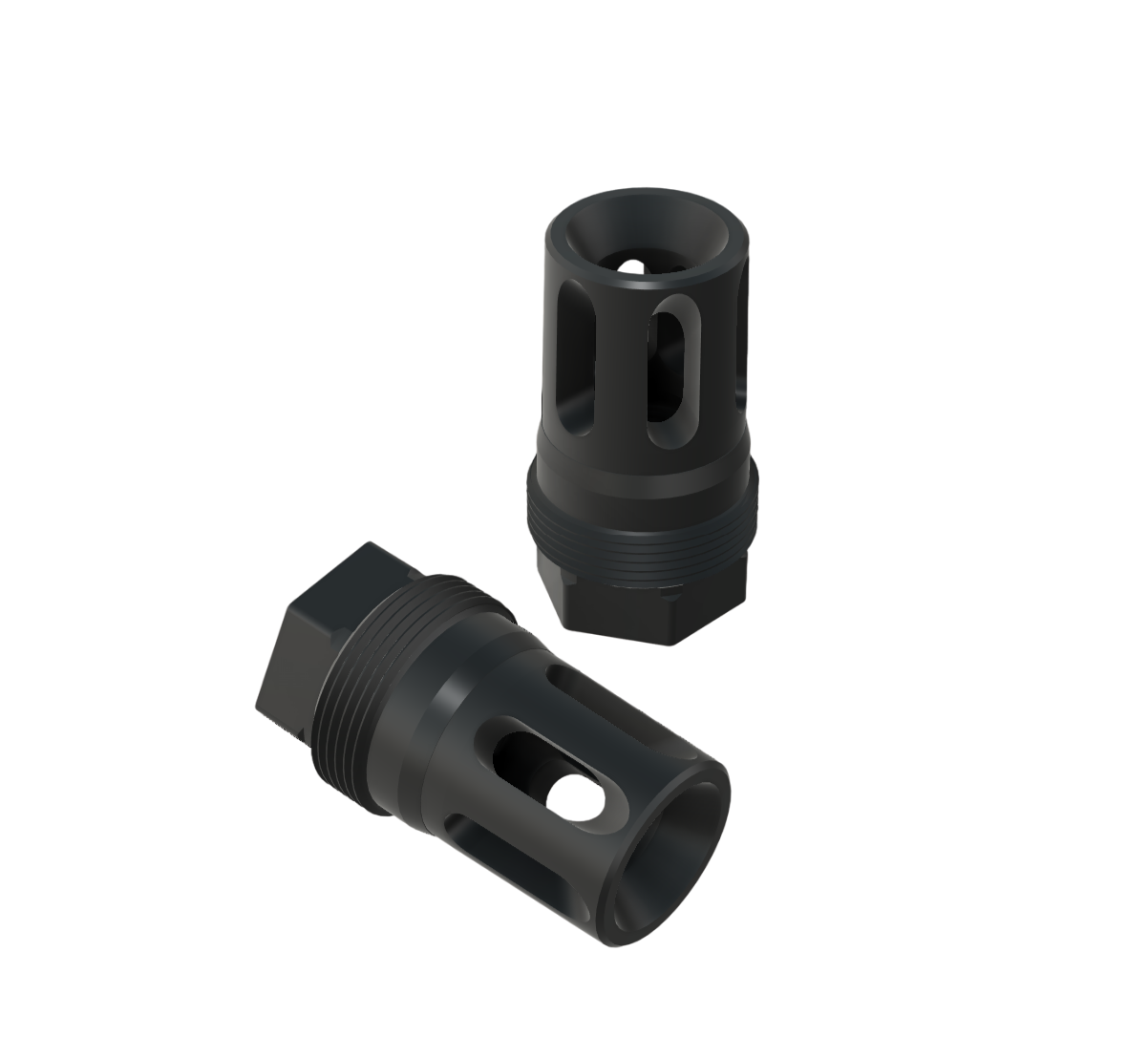 Compact Flash Hider (1/2-28) Plan-B Suppressor Mount
