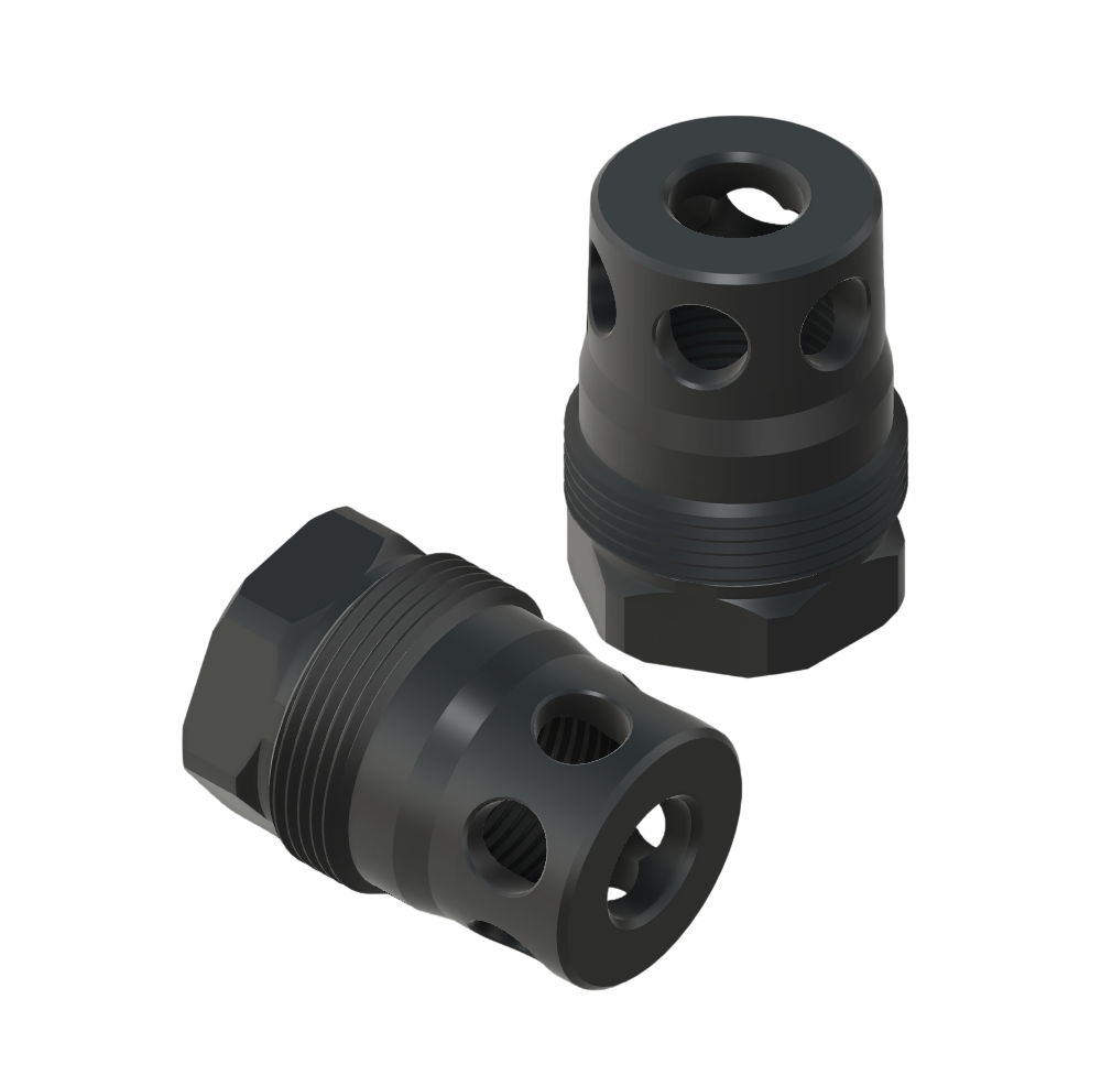 Recessed Micro Brake (5/8-24) Plan-B Suppressor Mount
