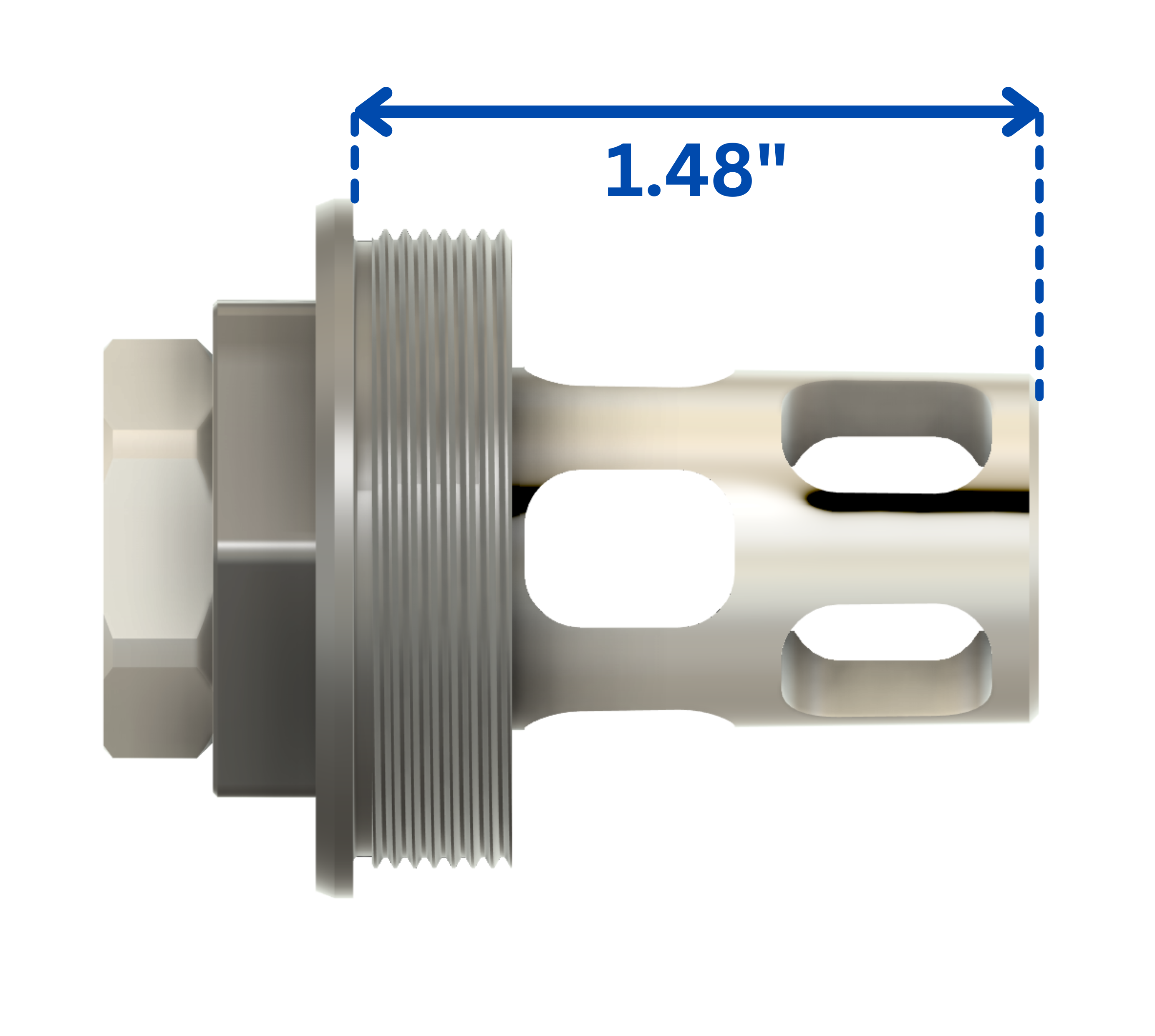 Muzzle Brake (5/8-24) Plan-B Suppressor Mount