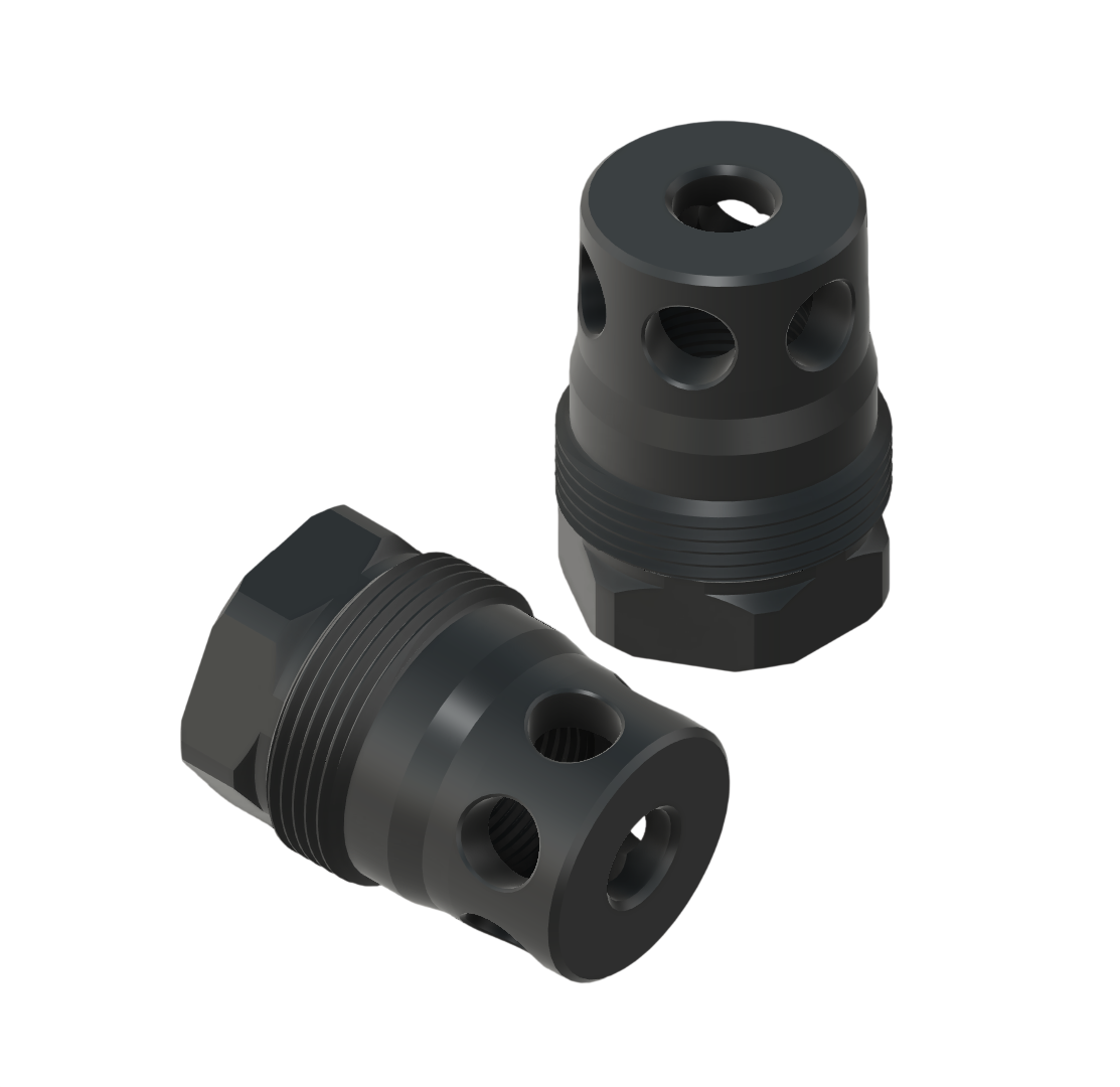 Recessed Micro Brake (1/2-28, 5.56 bore) Plan-B Suppressor Mount