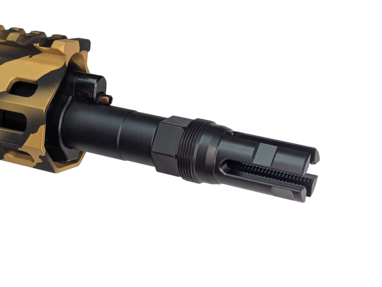 4-Prong Flash Hider (1/2-28) Plan-B Suppressor Mount