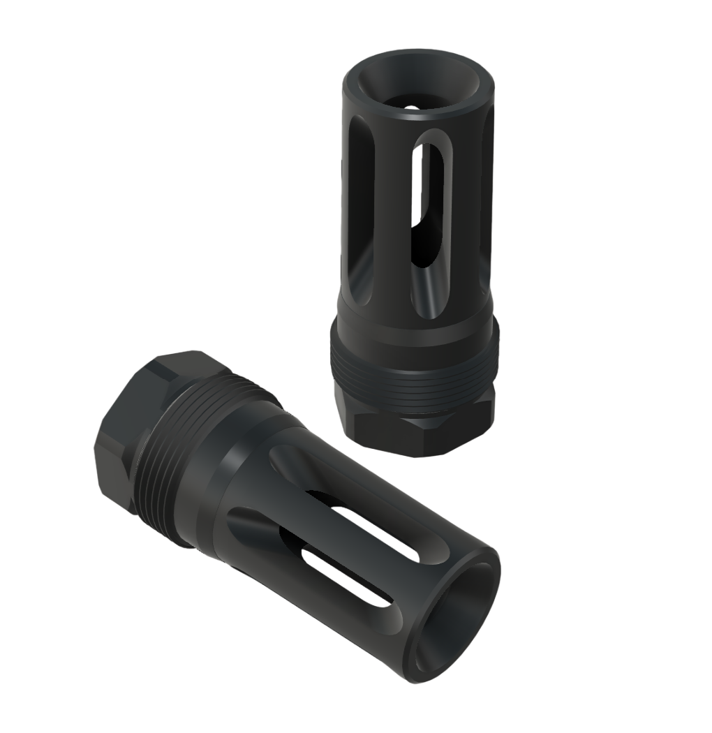 Full Size Flash Hider (5/8-24) Plan-B Suppressor Mount