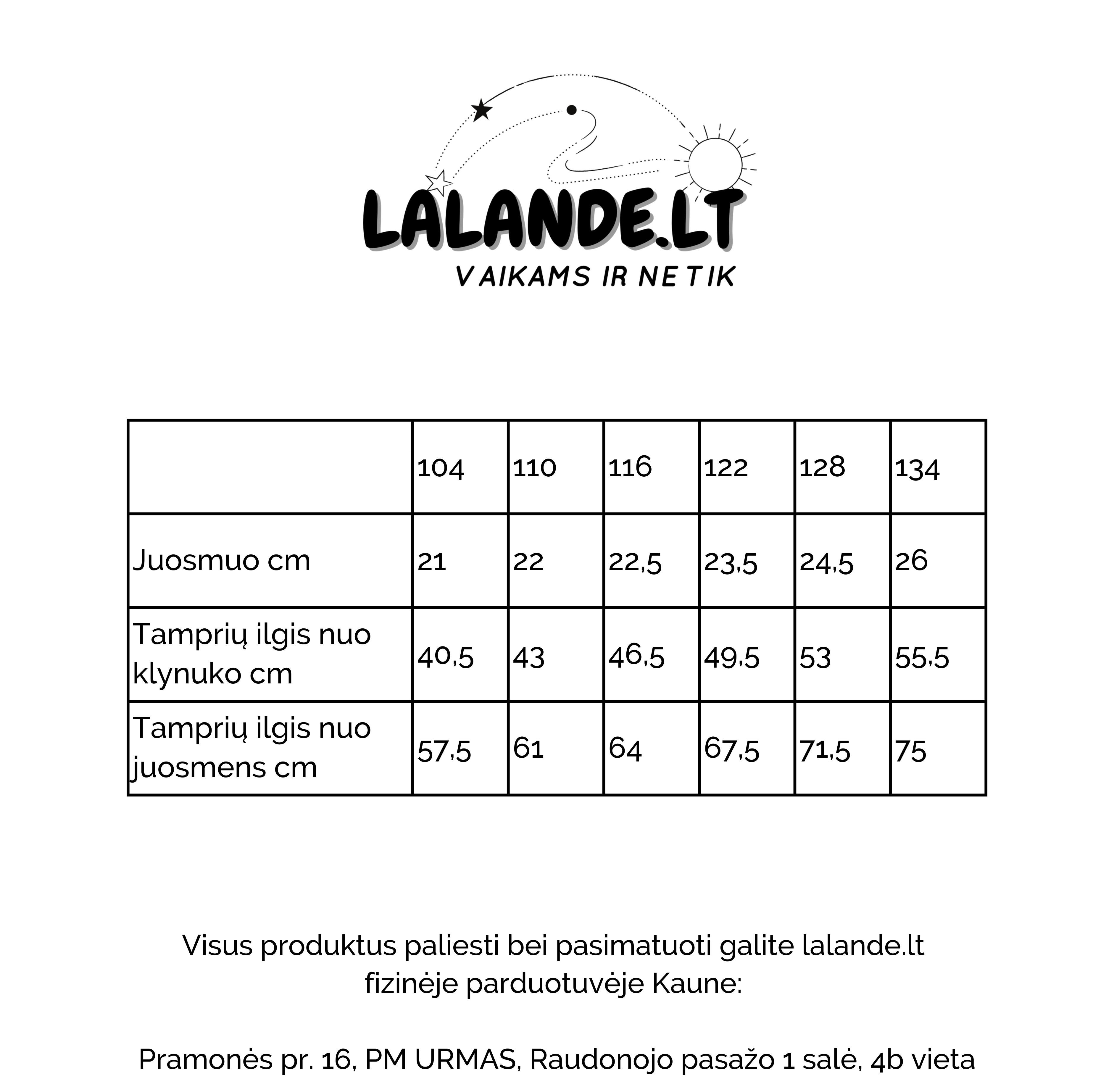 Mėlyno džinso imitacijos tamprės VISIEMS ATVEJAMS