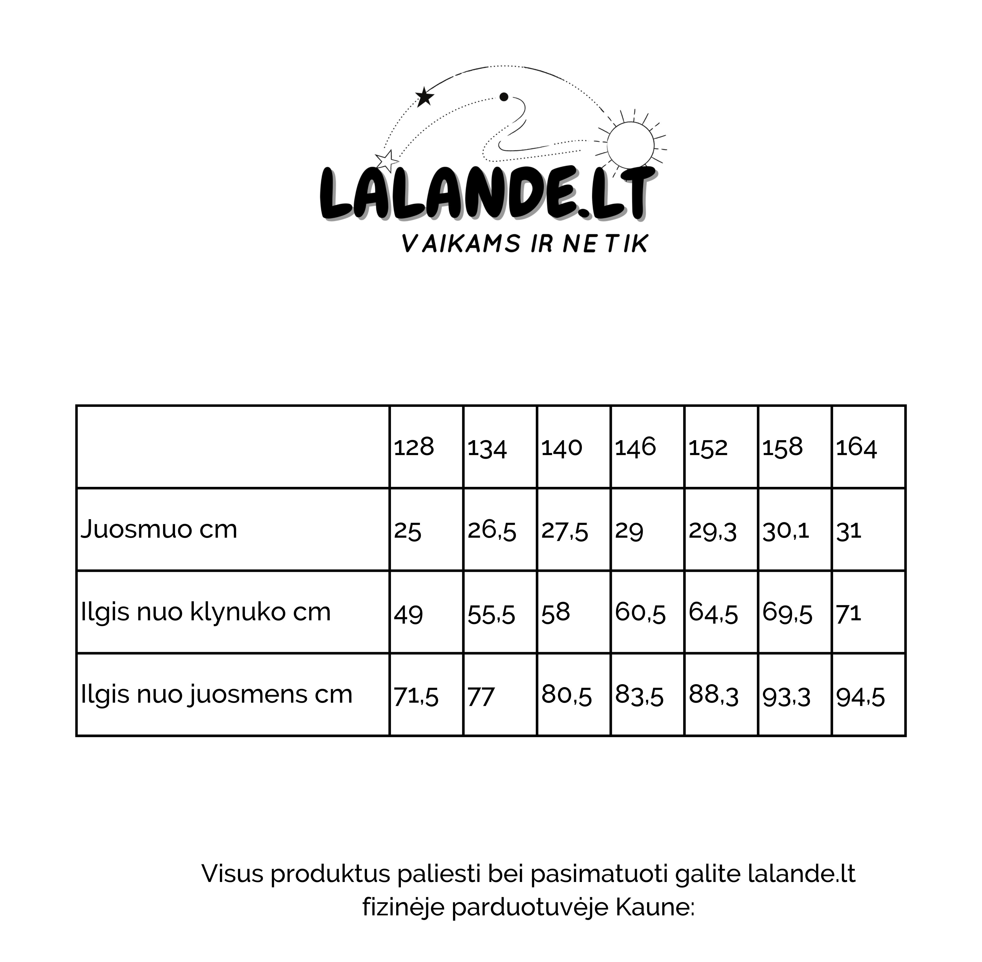 Klasikinės medvilninės juodos kelnės PATOGI DIENA