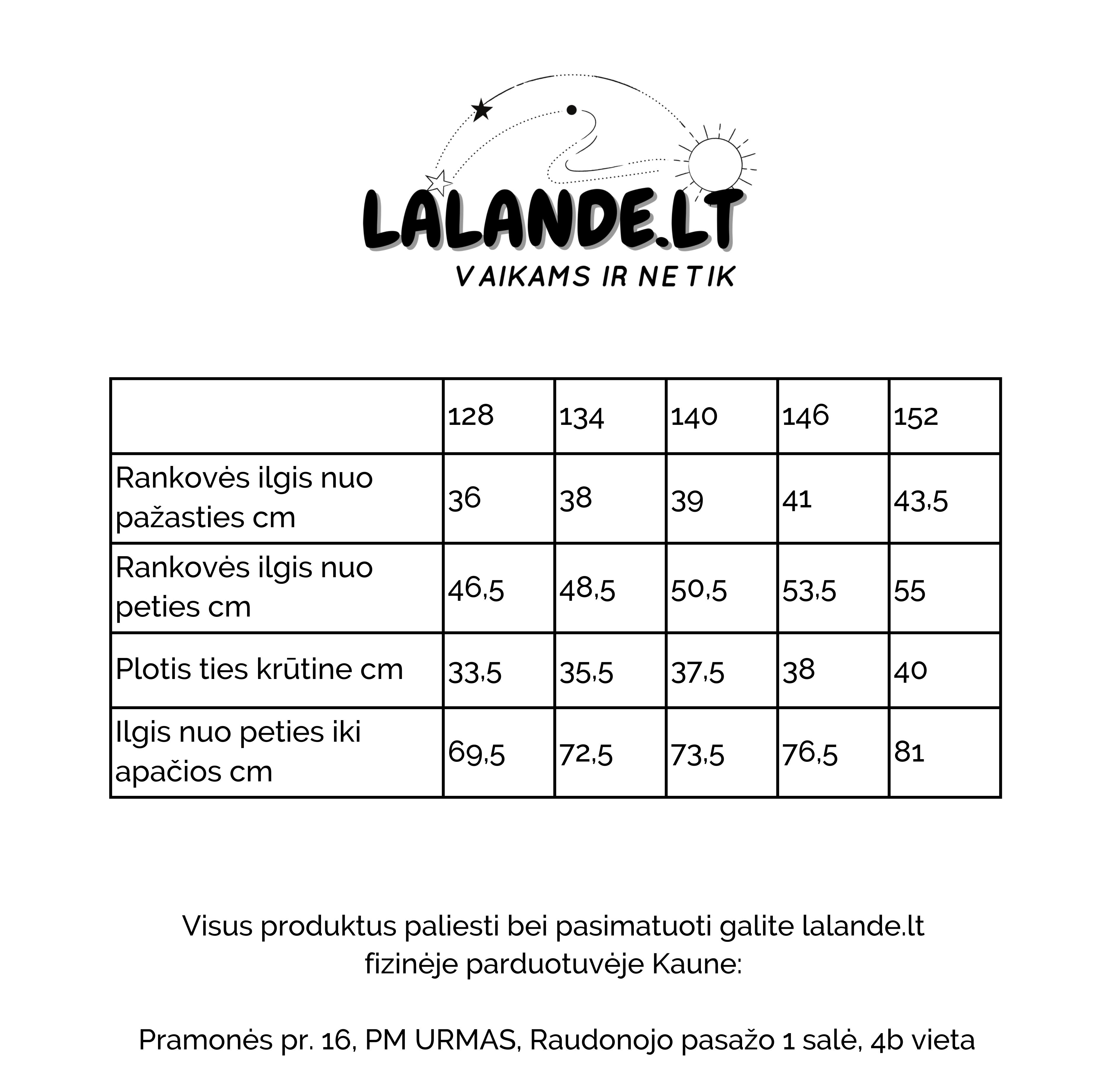 Trikotažinė suknelė ilgomis rankovėmis LANGELIAI