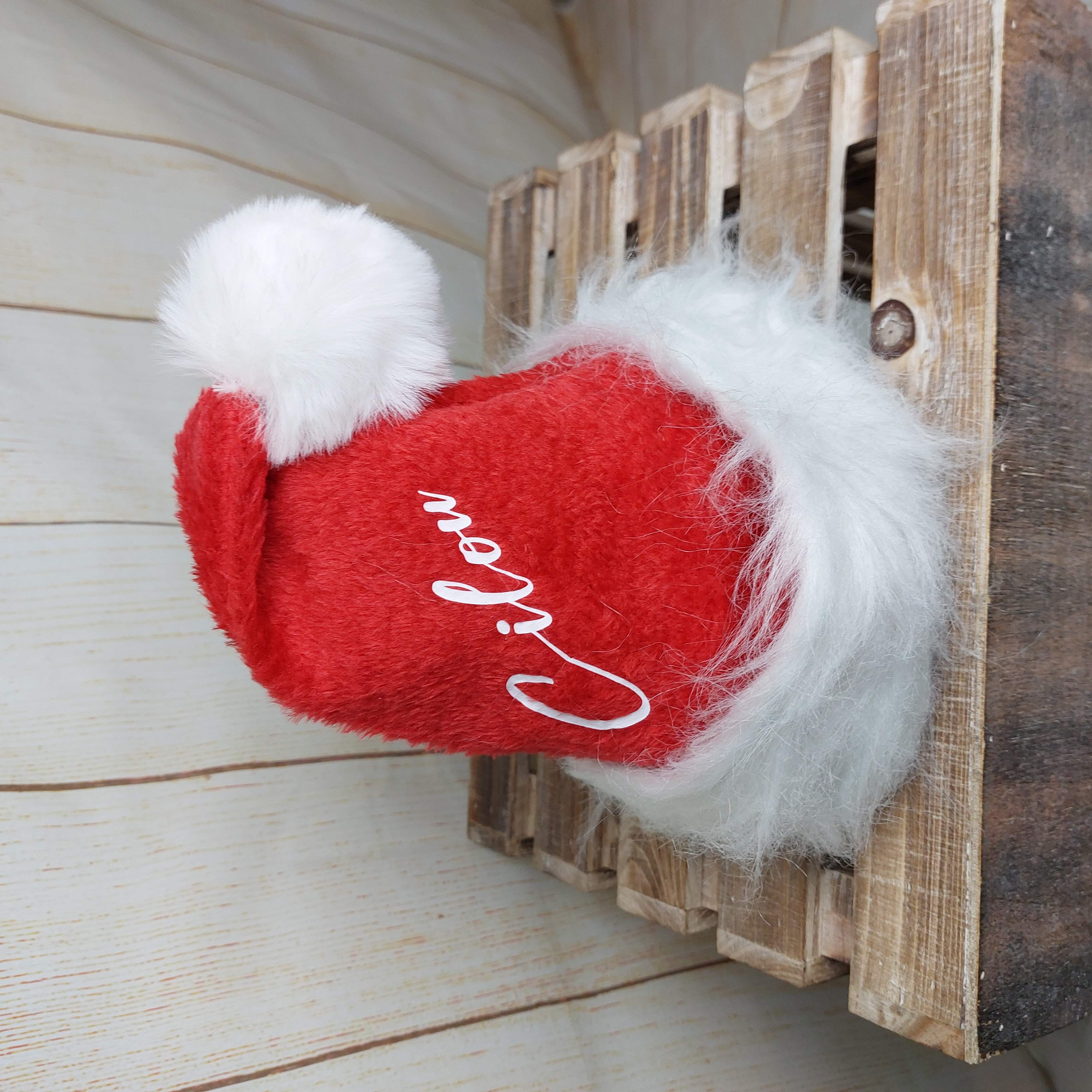 Kerstmutsen met naam "KIDS" (Model 1)