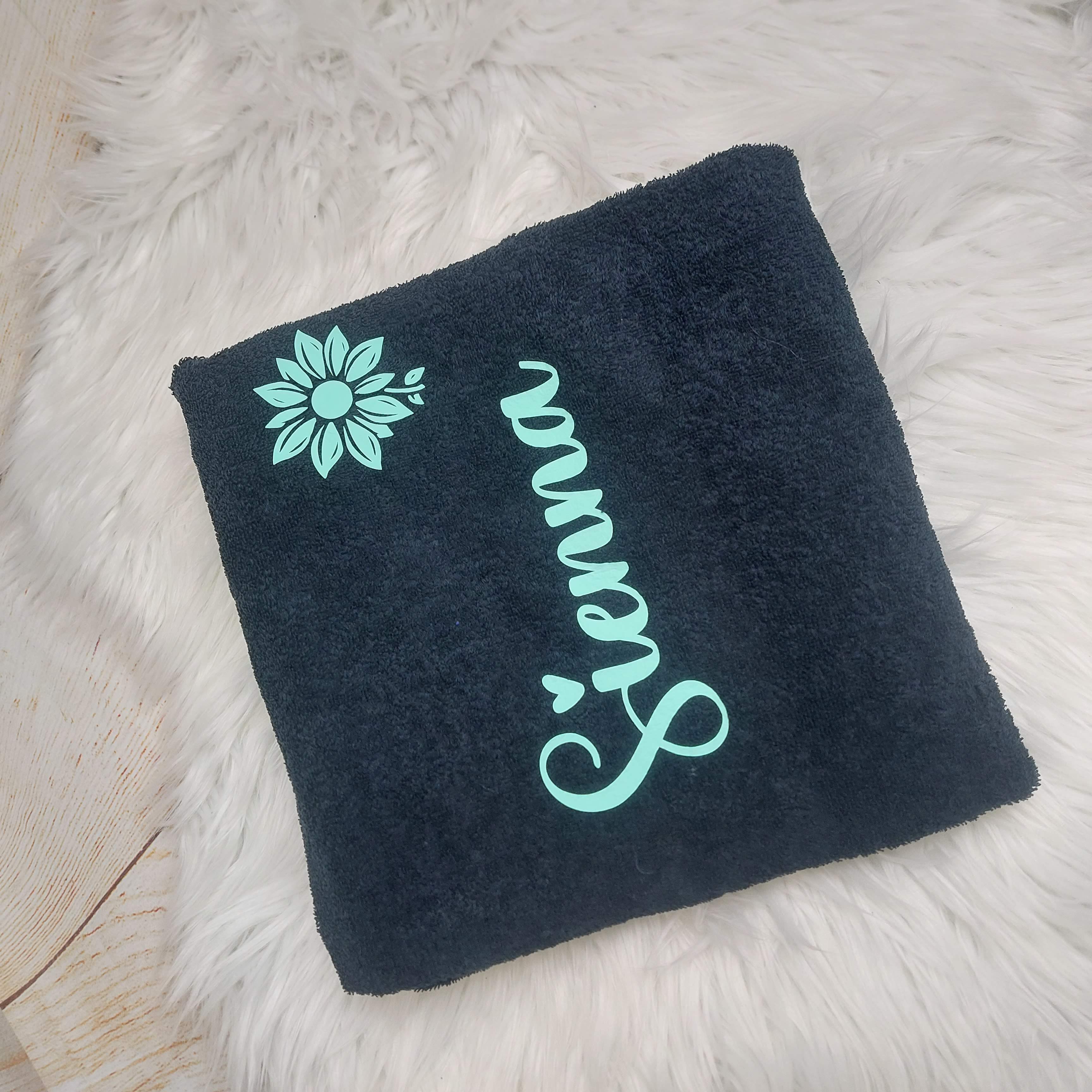 Badhanddoek met naam 