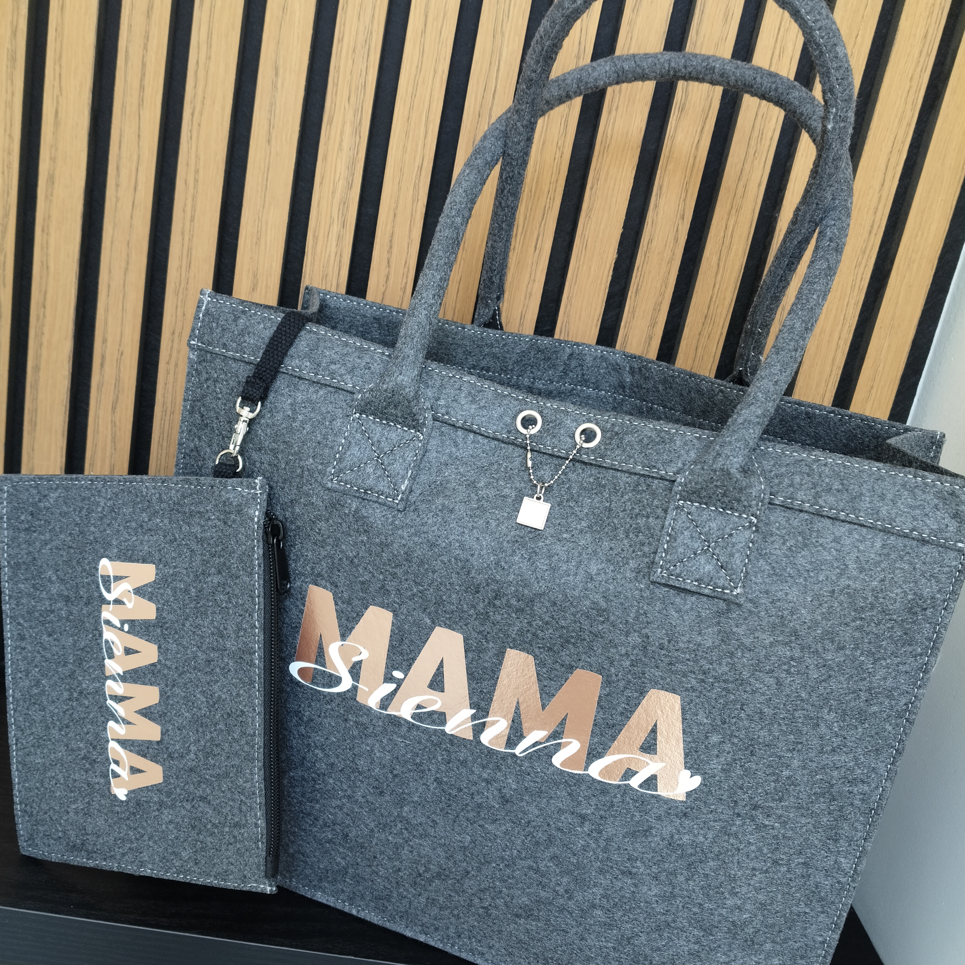 Vilten tas "mama/kind(eren)"
