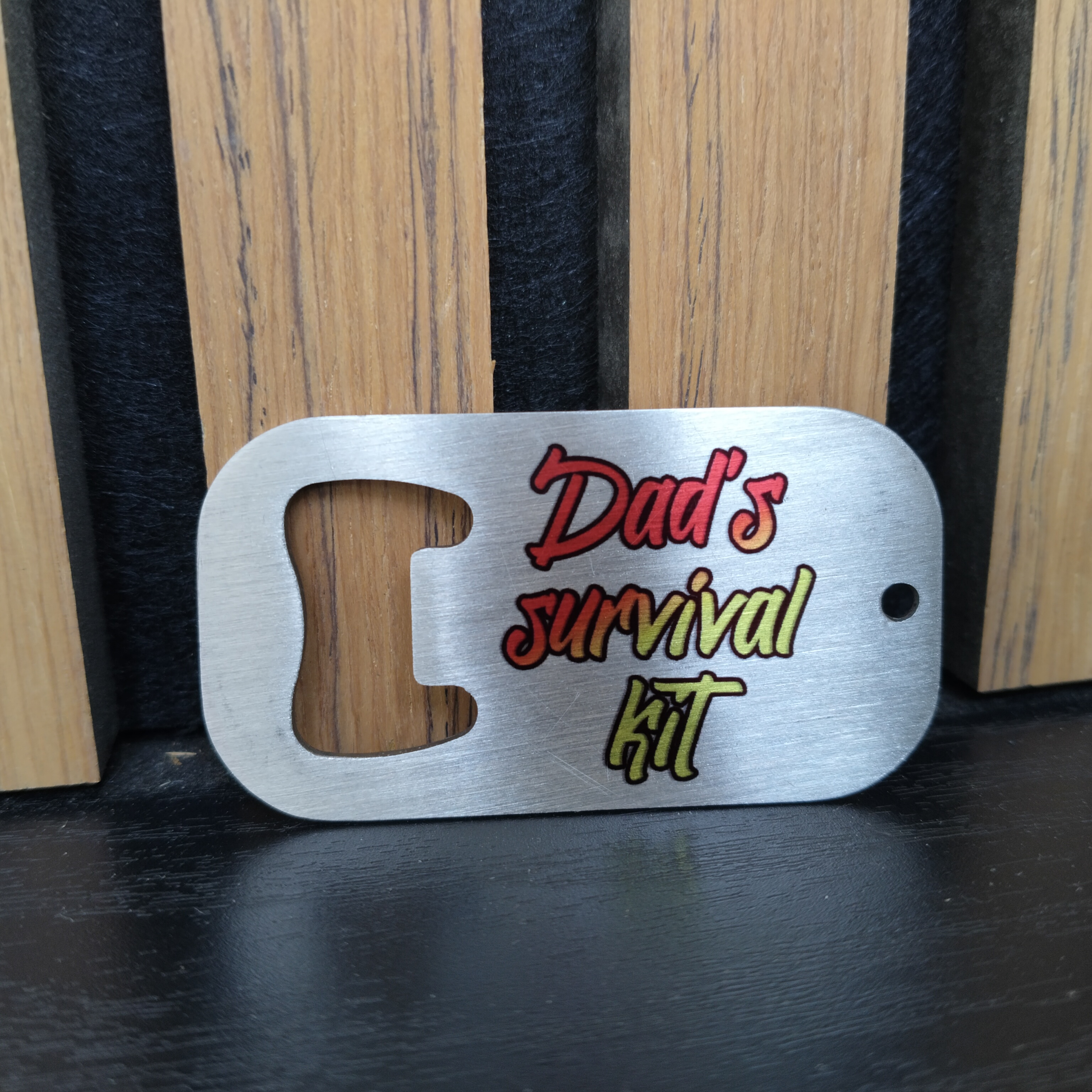 Flessenopener met opdruk