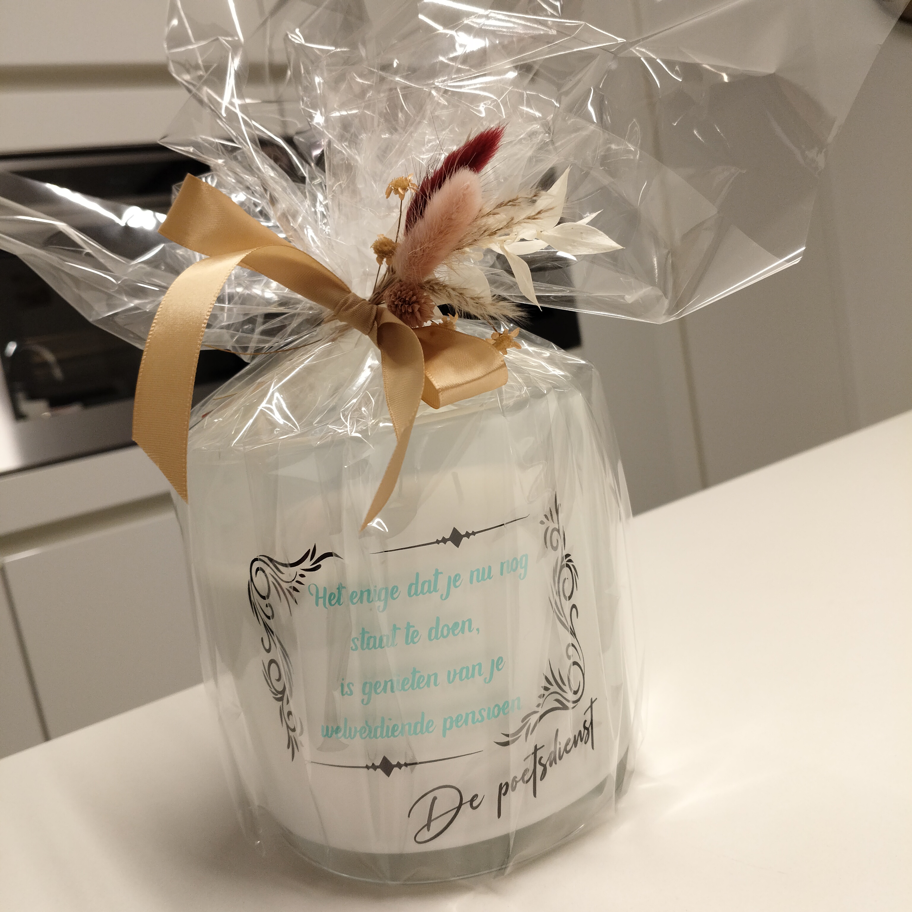 Gepersonaliseerde geurkaars