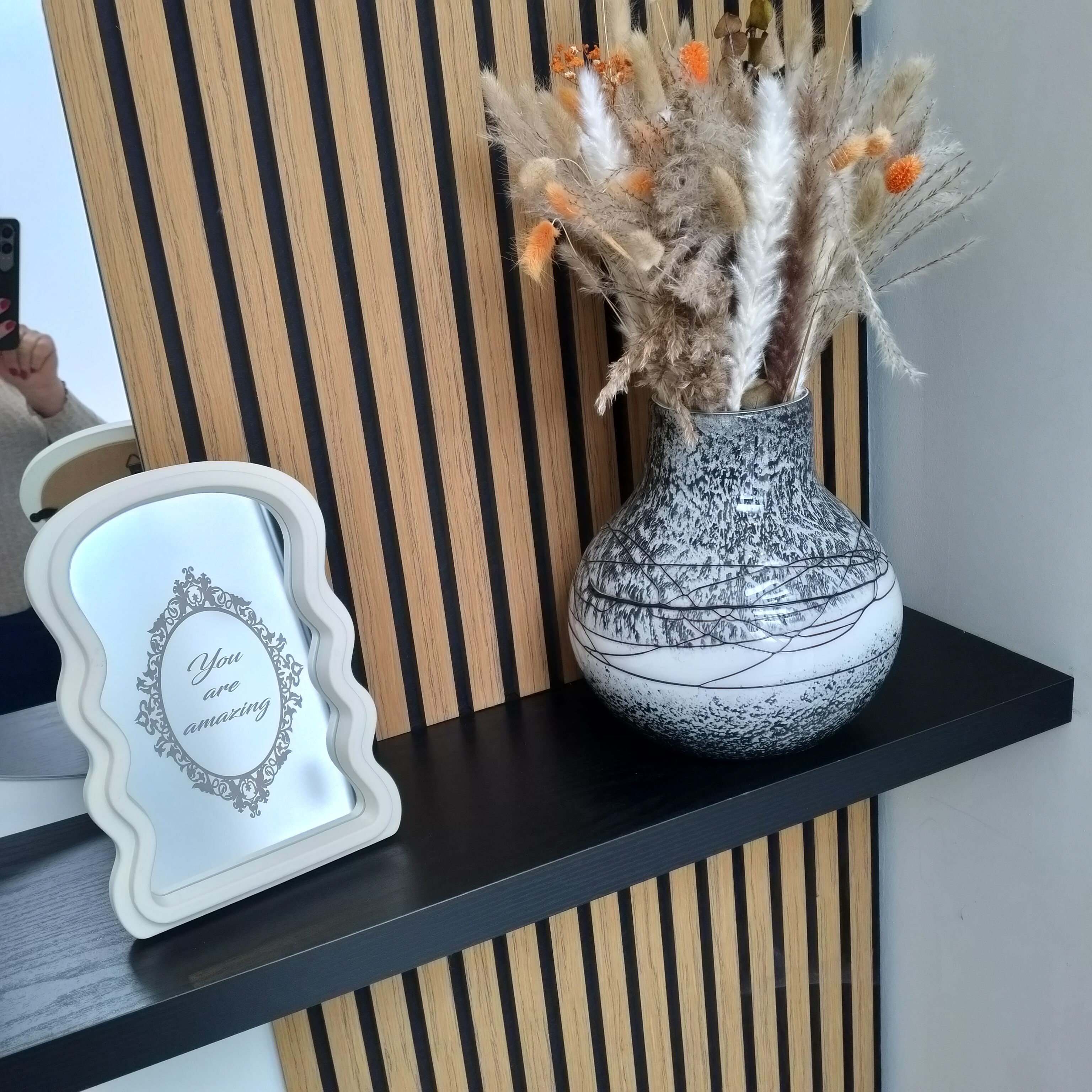 Spiegel met lasergravure